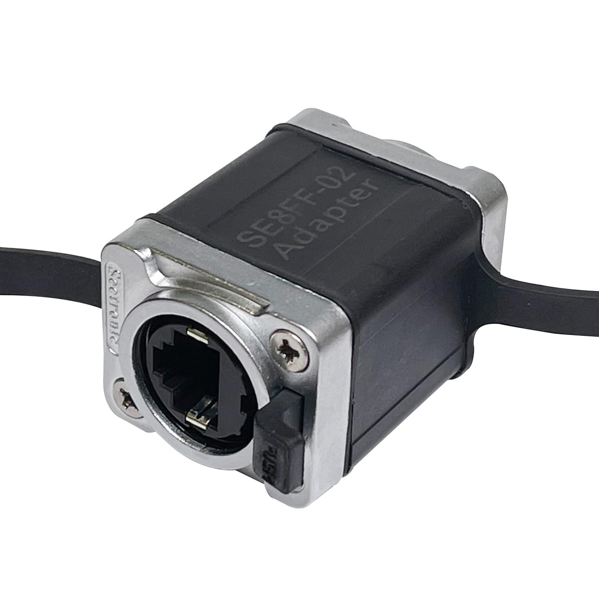 ProX Professional Military Tactical RJ45 Ethernet Coupler IP65 Waterproof for Cat6 Cat7 Cat8.