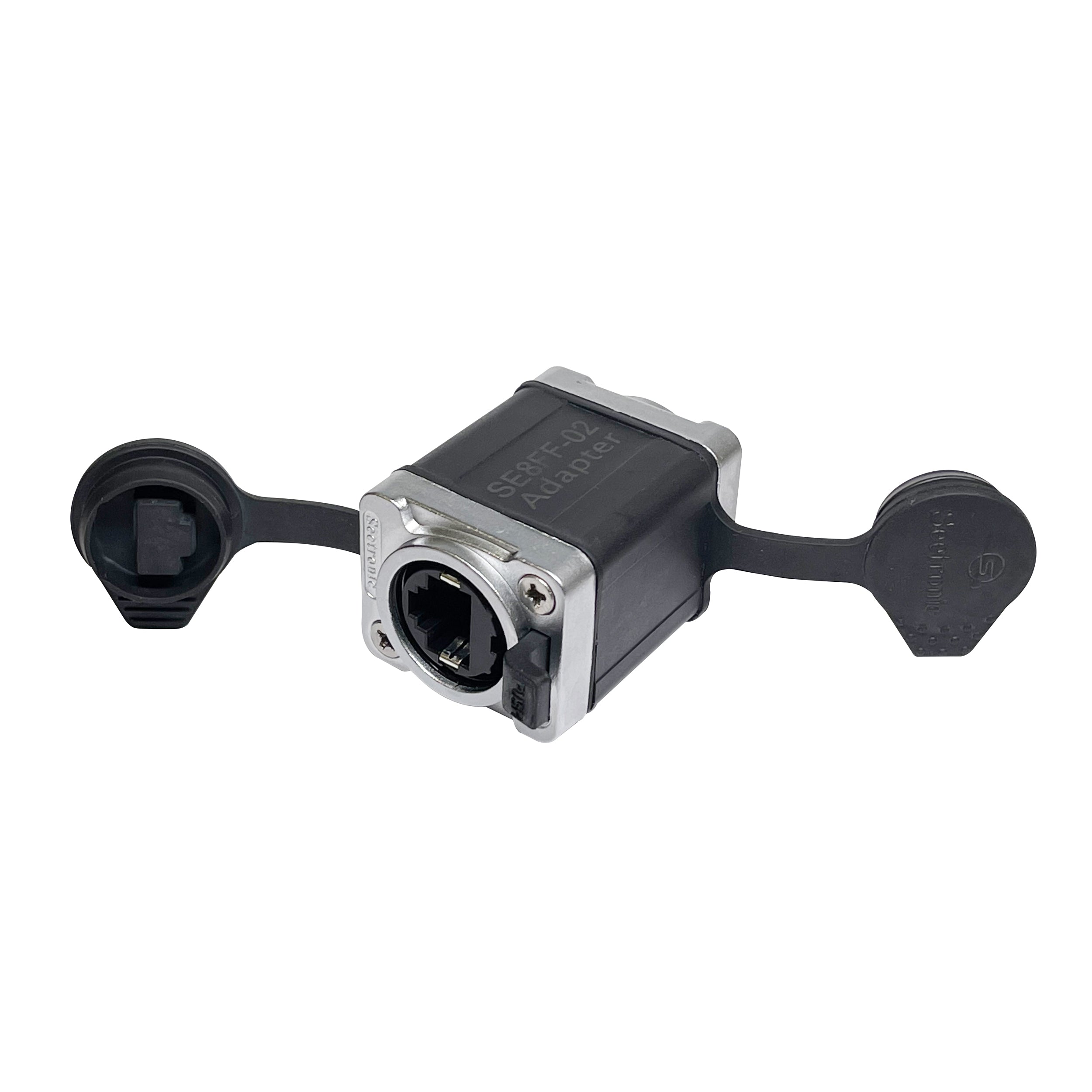 ProX Professional Military Tactical RJ45 Ethernet Coupler IP65 Waterproof for Cat6 Cat7 Cat8