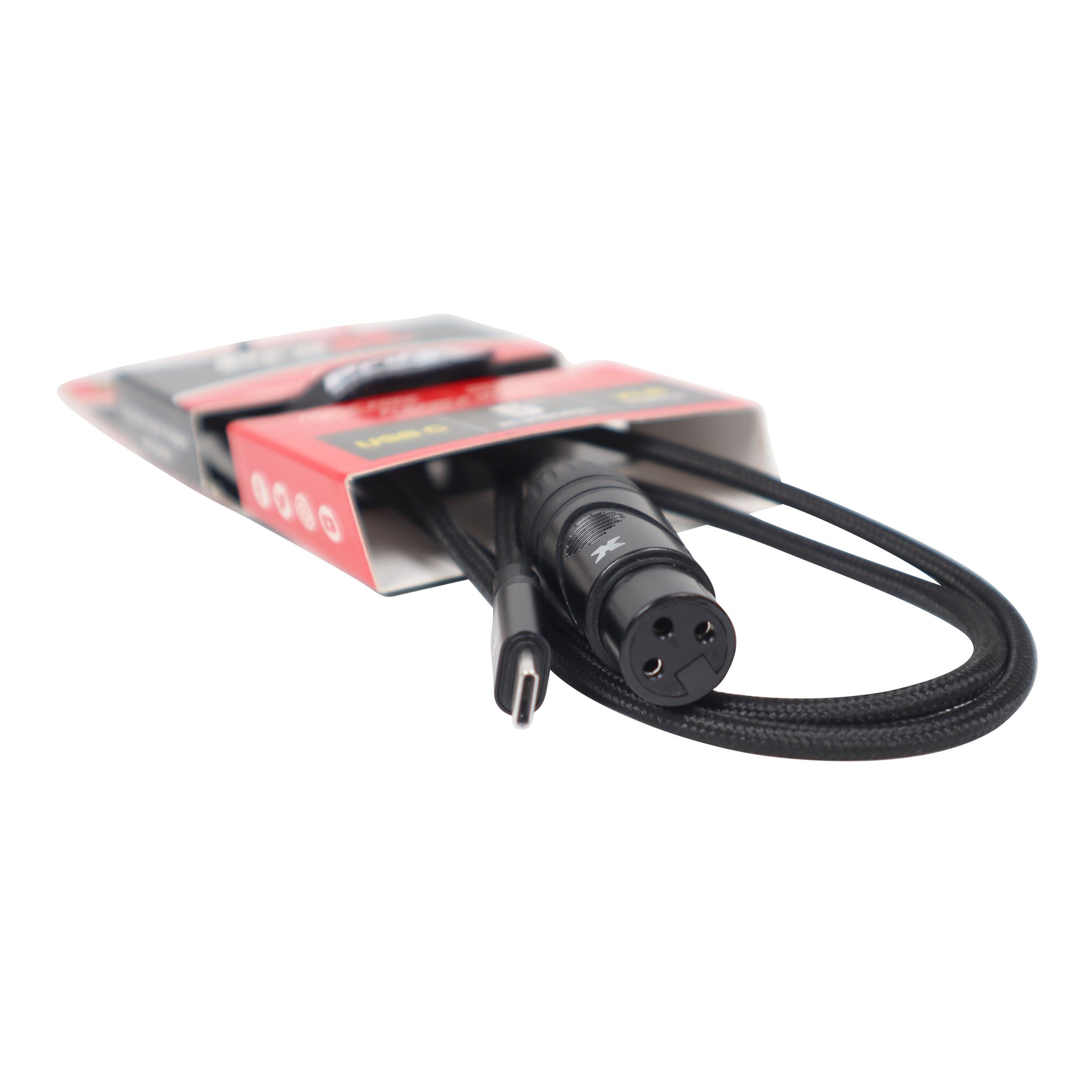 ProX 5FT USB-C to XLR Female Audio Cable – Smartphone and Laptop to Mixer, Amplifier, Powered Speaker and Console Interface