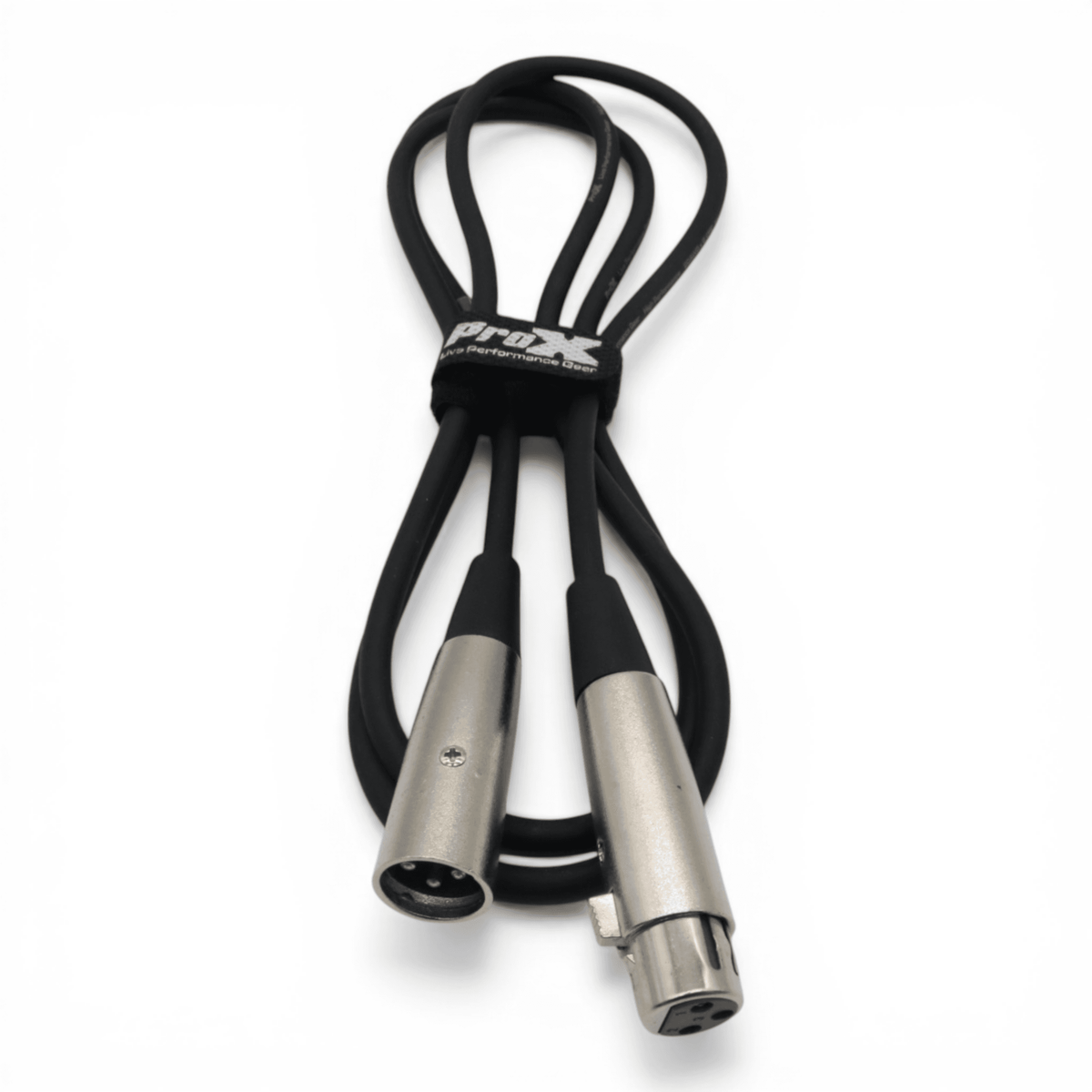ProX 5 Ft. Balanced XLR3-F to XLR3-M Premium Audio Microphone Cable.