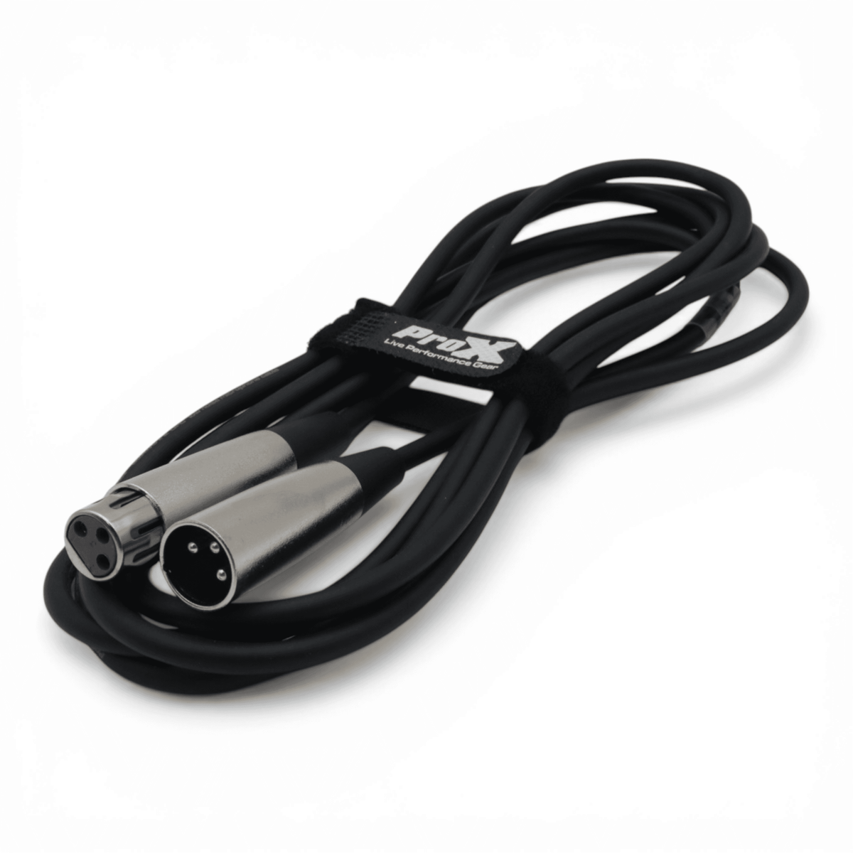 ProX 10 Ft. Balanced XLR3-F to XLR3-M Premium Audio Microphone Cable.