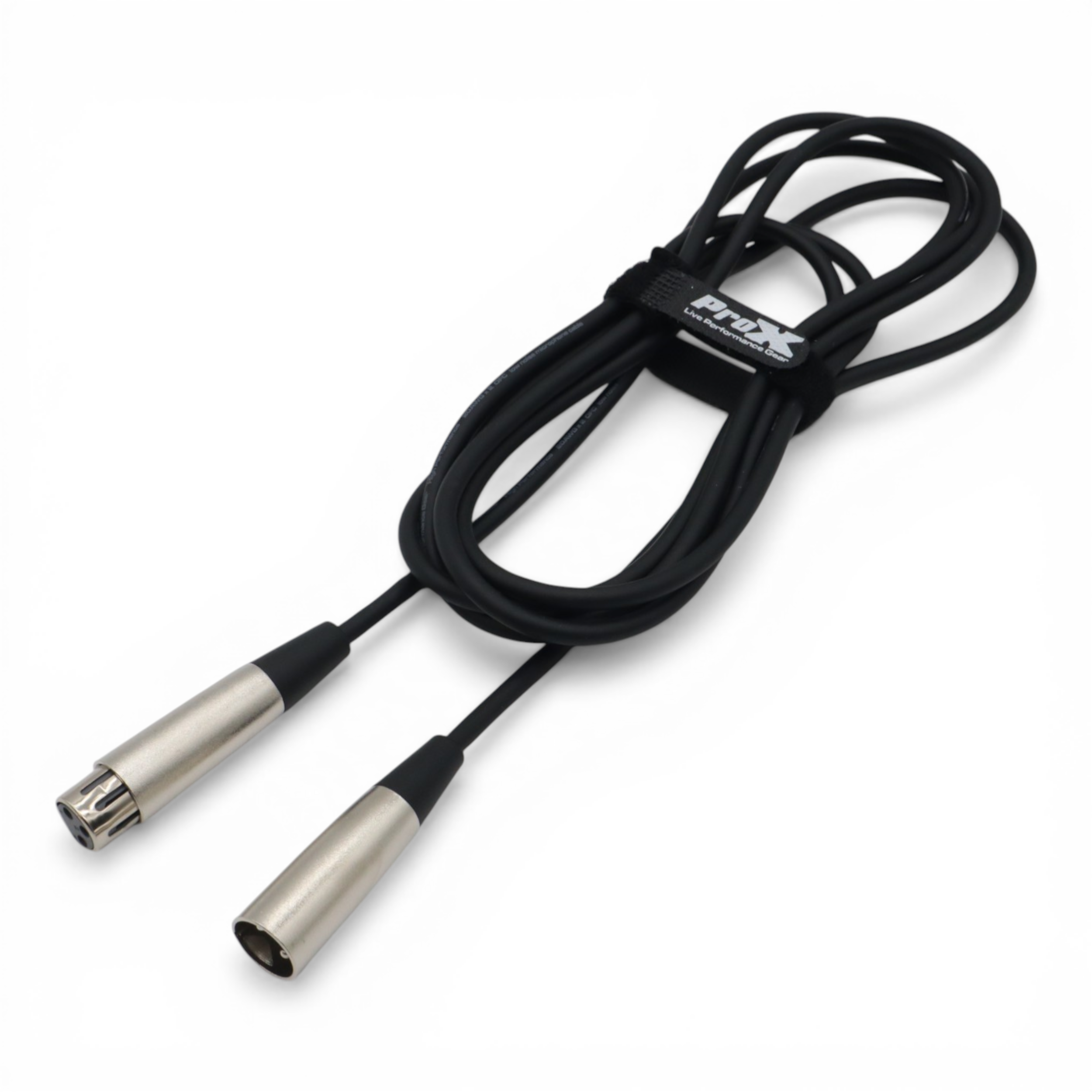 ProX 10 Ft. Balanced XLR3-F to XLR3-M Premium Audio Microphone Cable.