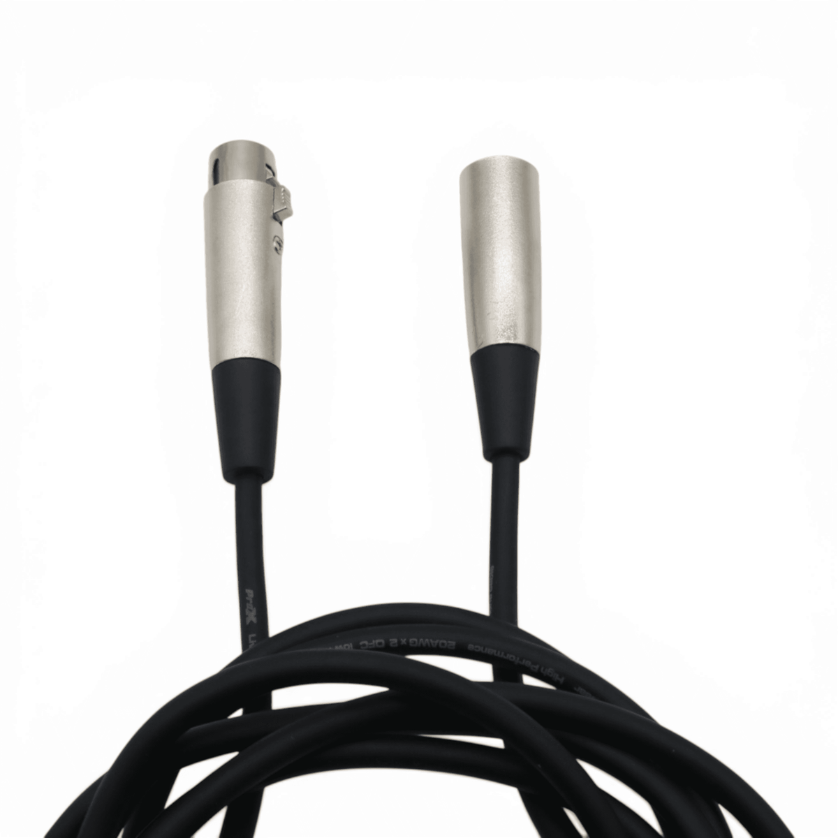 ProX 10 Ft. Balanced XLR3-F to XLR3-M Premium Audio Microphone Cable.