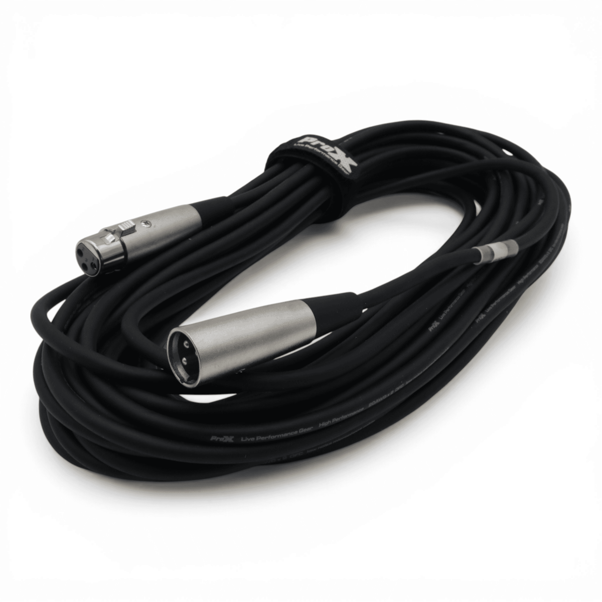 ProX 50 Ft. Balanced XLR3-F to XLR3-M Premium Audio-Microphone Cable.