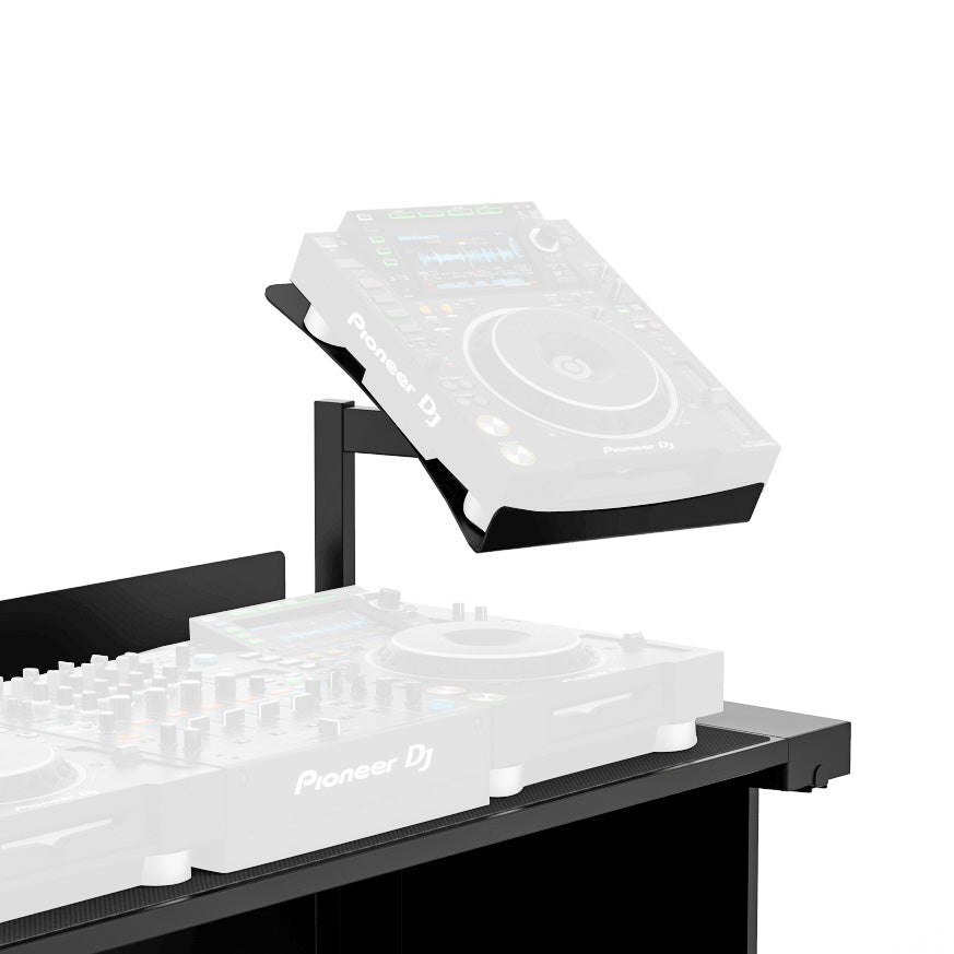 ProX Black Universal CDJ Player Mounting Stand for B3 DJ Table Workstation by Humpter