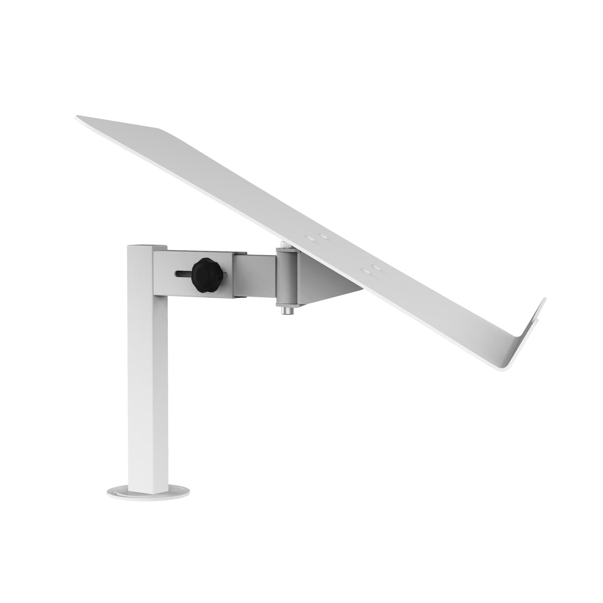 ProX WHITE Universal CDJ Player Mounting Stand for B3 DJ Table Workstation by Humpter.