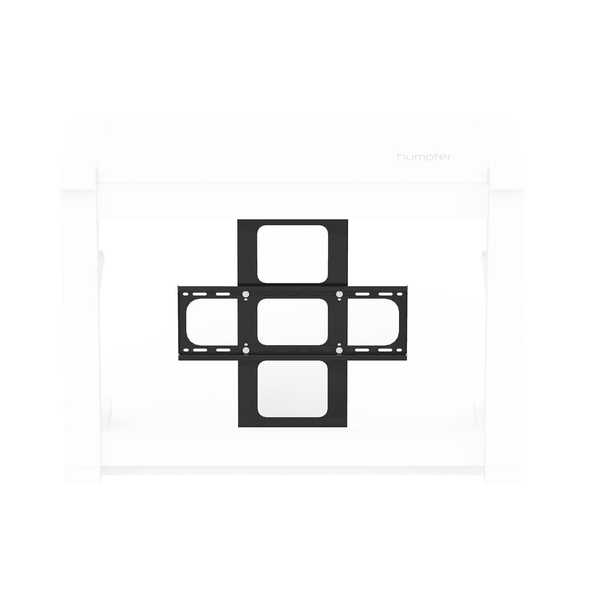 ProX TV Mounting Bracket Universal up to 55 inch for B3 DJ Table Workstation by Humpter.
