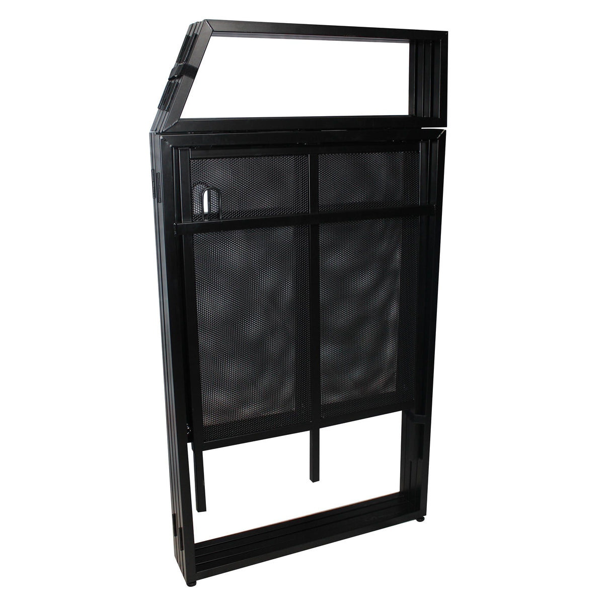 ProX Mesa MK2 DJ Facade Table Station Includes White & Black Scrims and Padded Carry Bag.