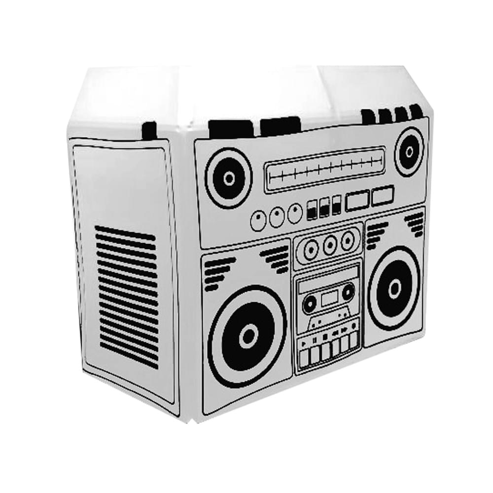 ProX Boombox Decorative Scrim for ProX XF-MESA MK2 Facade.