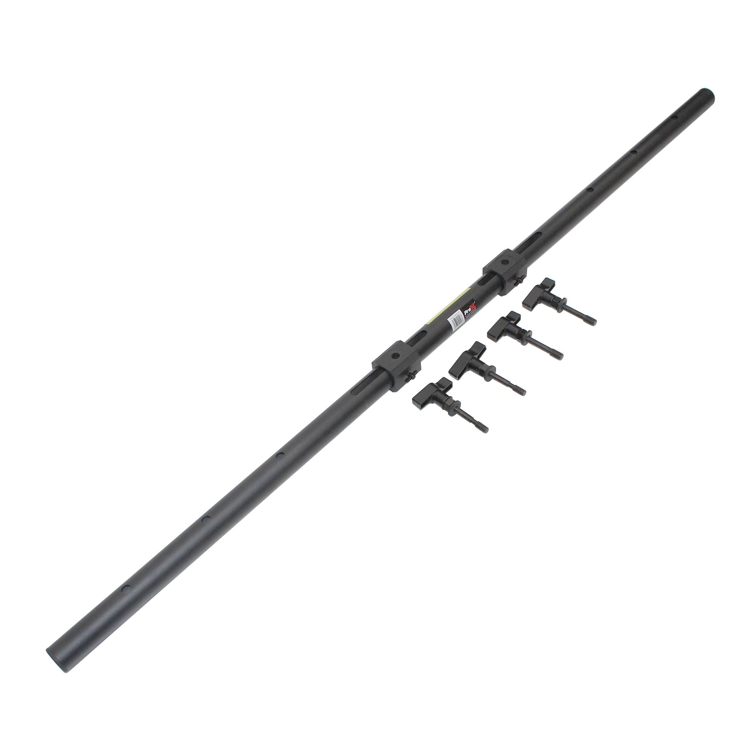 ProX 5 Ft. Universal Light Bar Mounting System for Point Source PA Speakers with Fly-points