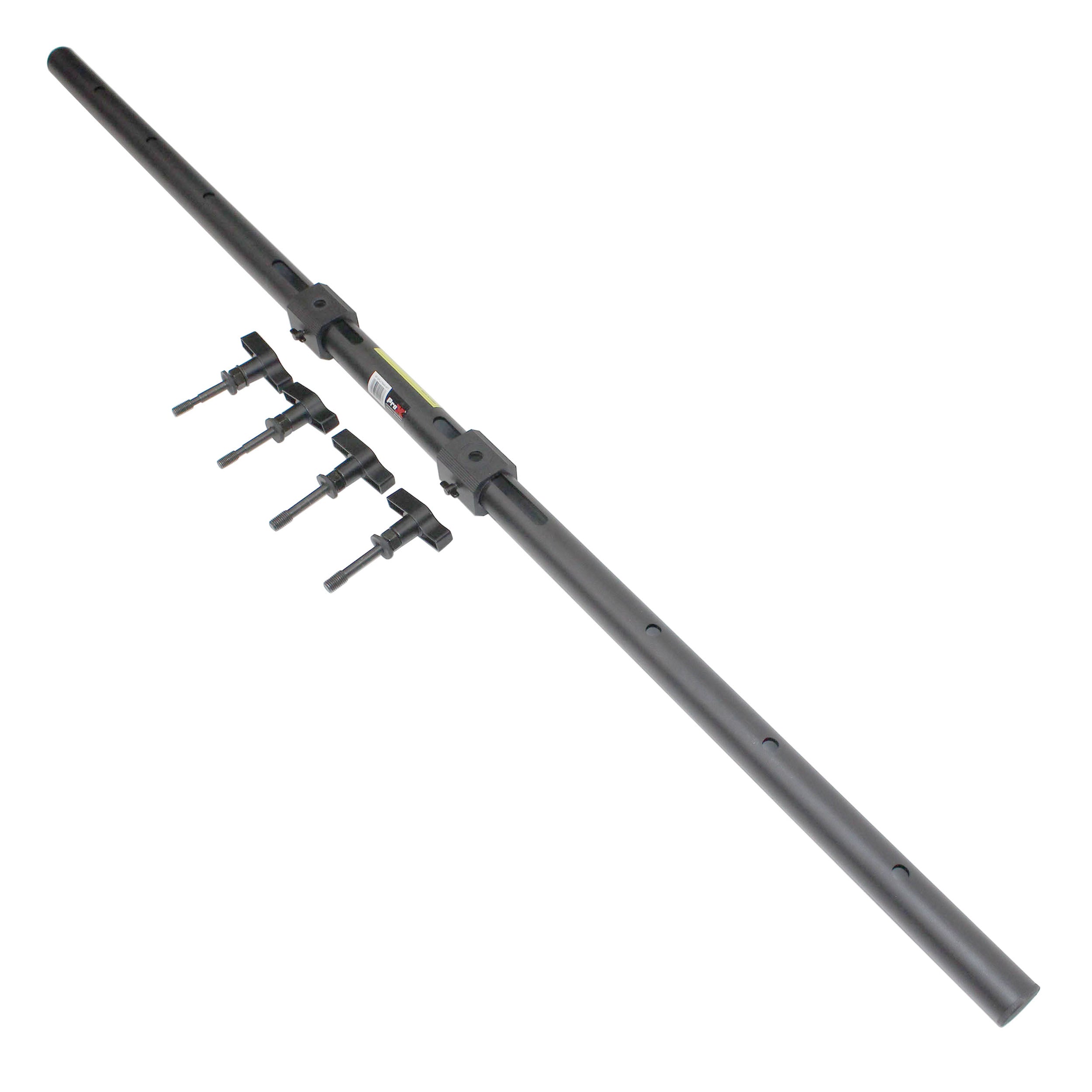 ProX 5 Ft. Universal Light Bar Mounting System for Point Source PA Speakers with Fly-points