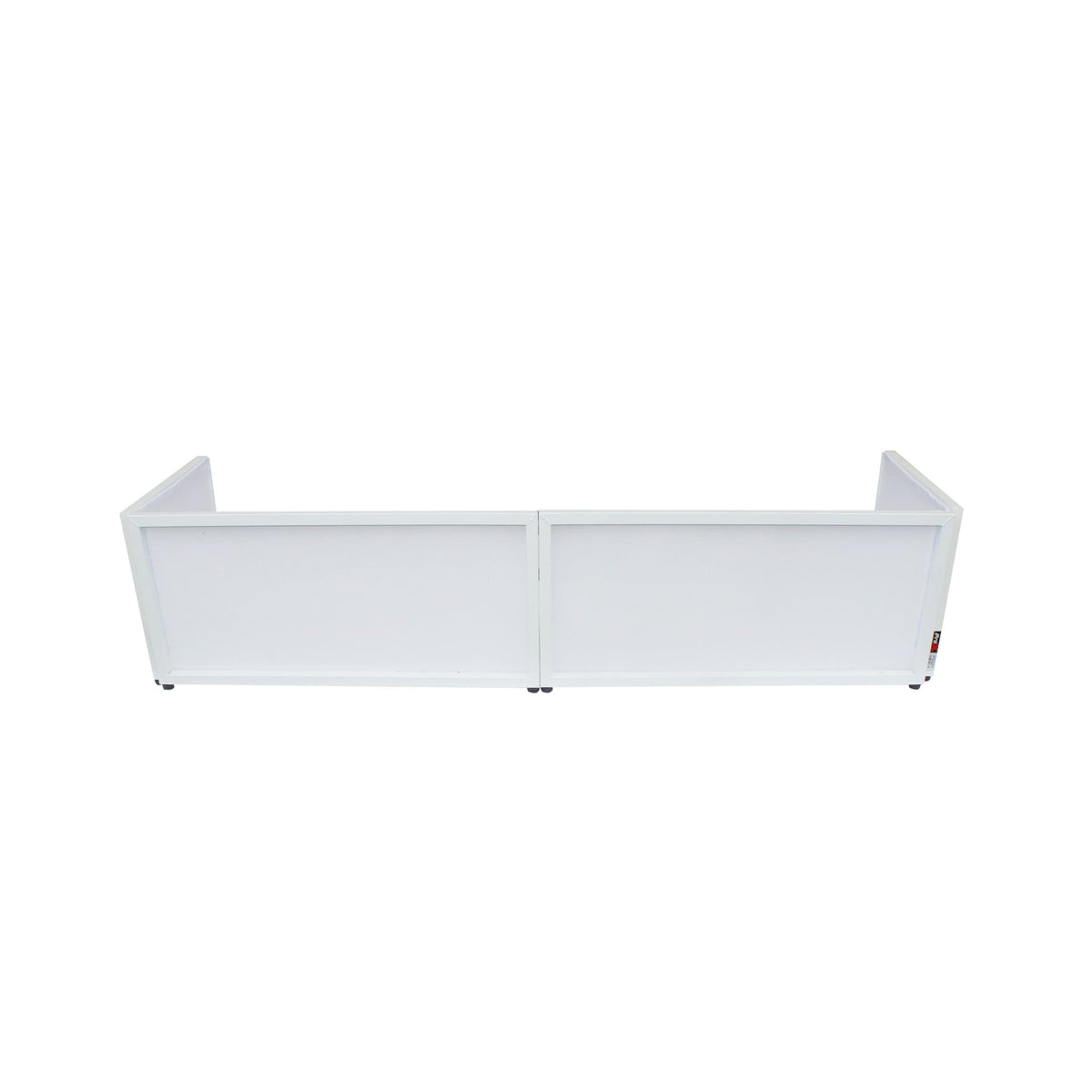 ProX Replacement Scrim Set White – For 6 FT Table Top Facade Incl. 2 Front Panels and 2 Side Panels.