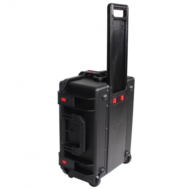 ProX UltronX Watertight Case for 12 ApeLabs MAXI Lights W-Extendable Handle and Wheels.