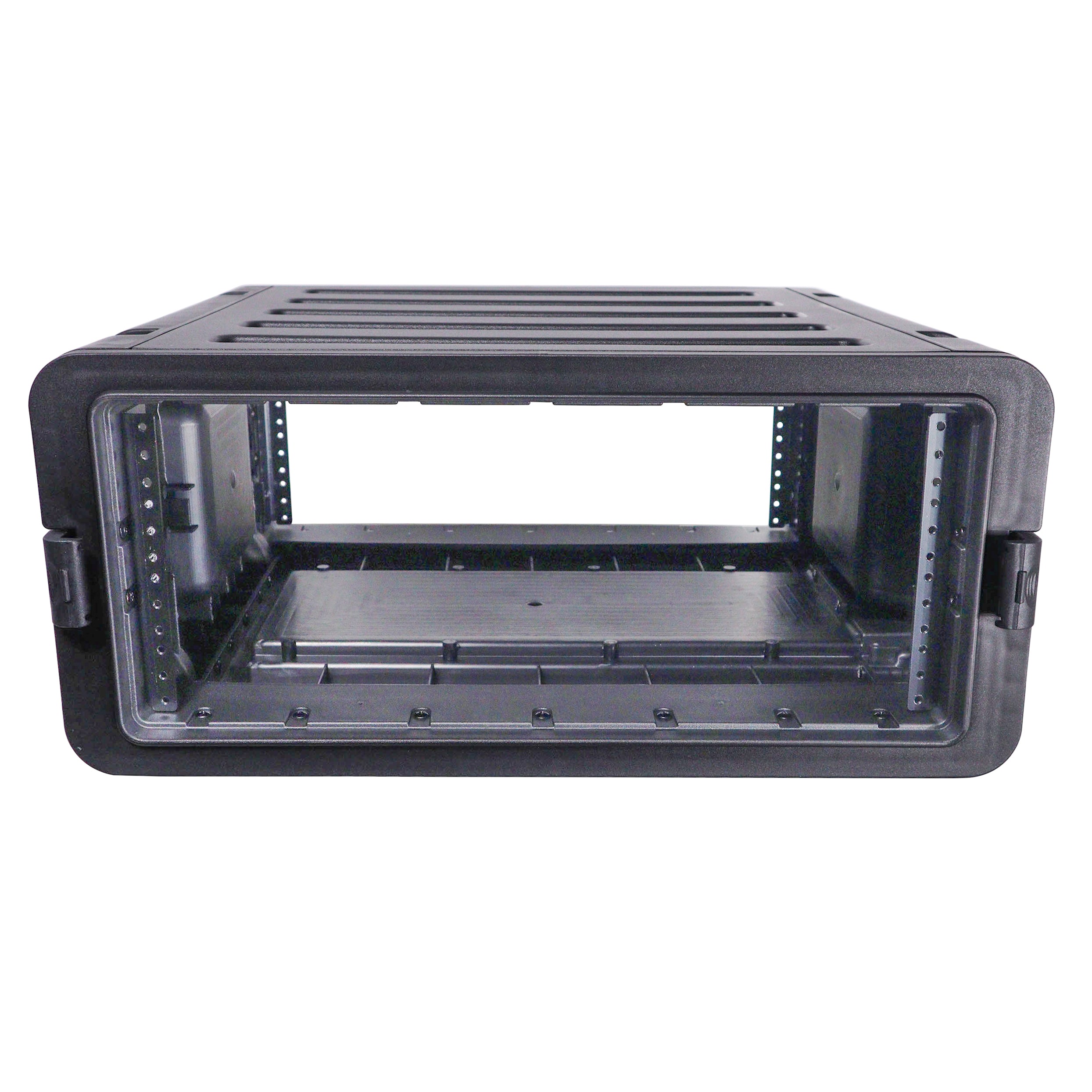 ProX UltronX 4U Rack Air Tight Water Sealed ABS Case with Retractable Pull Out Handle and Wheels