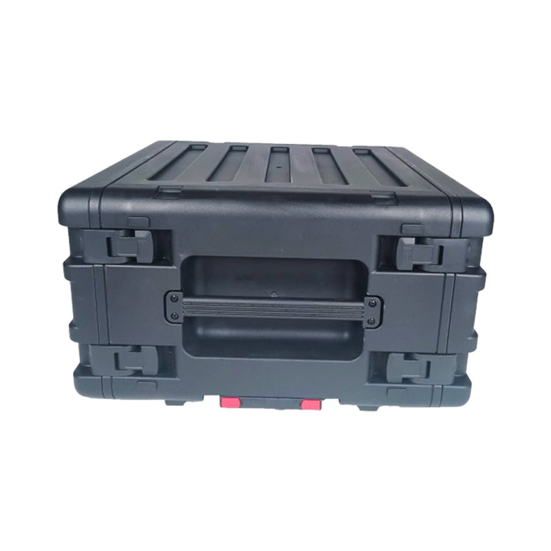 ProX UltronX 6U Rack Air Tight Water Sealed ABS Case with Retractable Pull Out Handle and Wheels