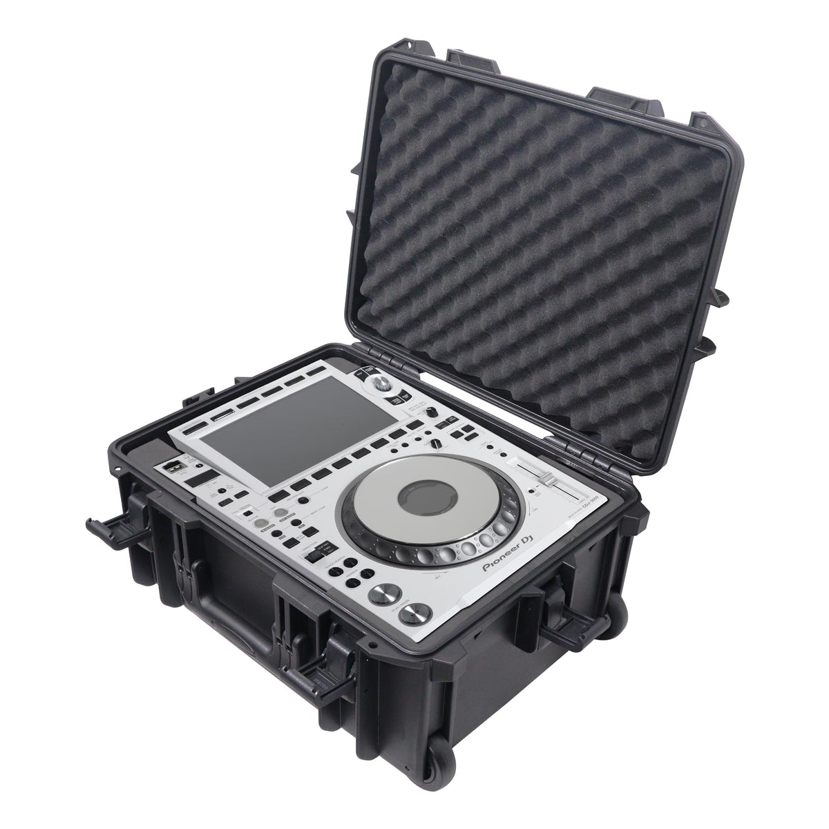 ProX UltronX Watertight Case Holds Pioneer CDJ-3000 Yamaha DM3 / 12" Mixers with Handle and Wheels.