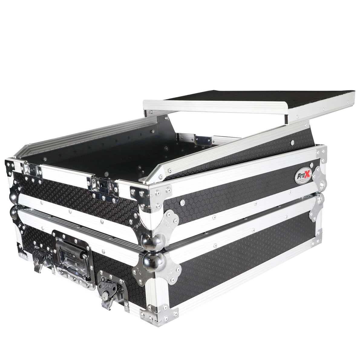 ProX 10U Top Mount 19" Slanted Mixer Case.