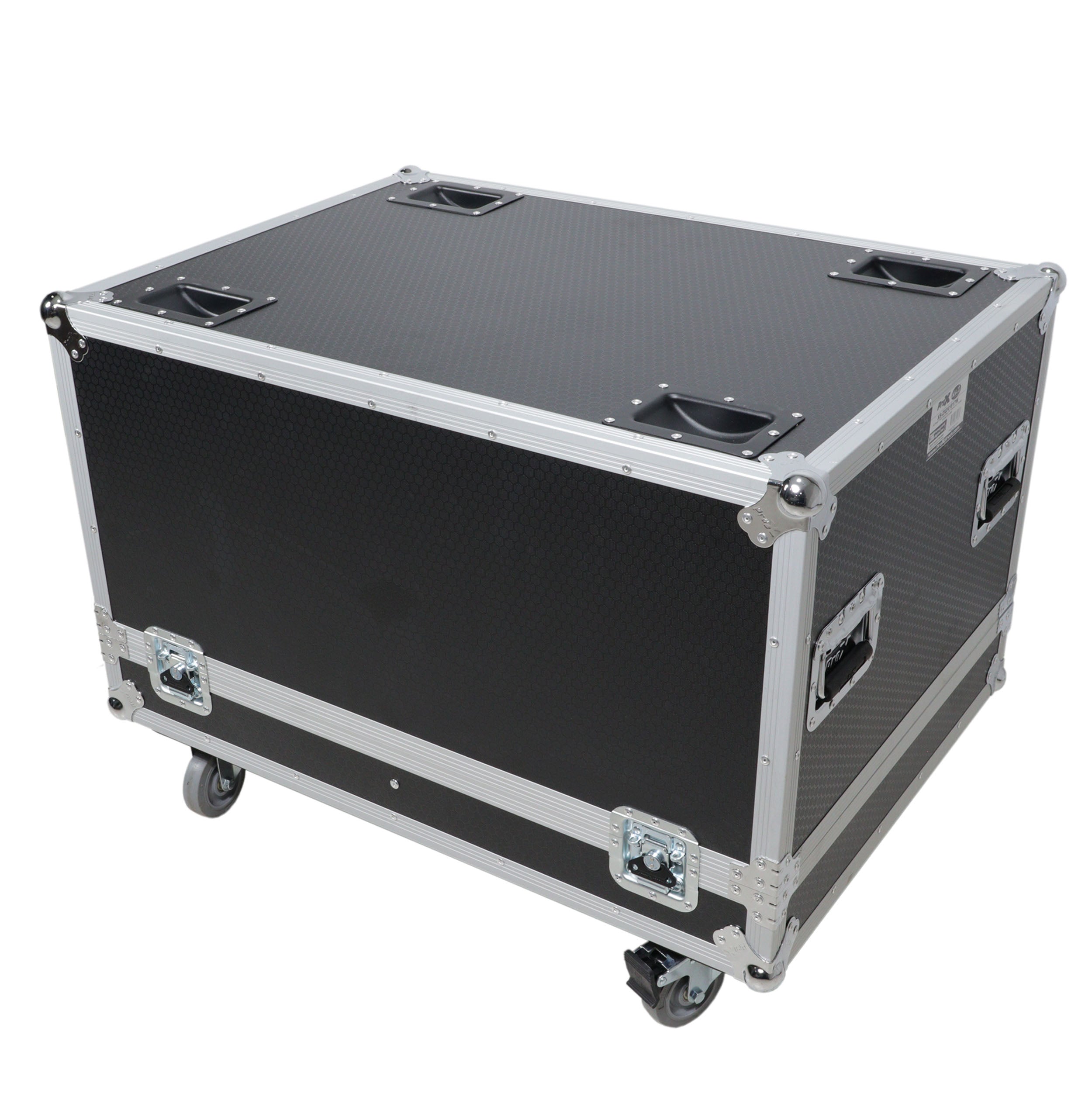 ProX Universal ATA Dual Speaker Flight Case for DAS Vantec-118A, EVENT-115A, BassBoss SV9 and similar size speakers