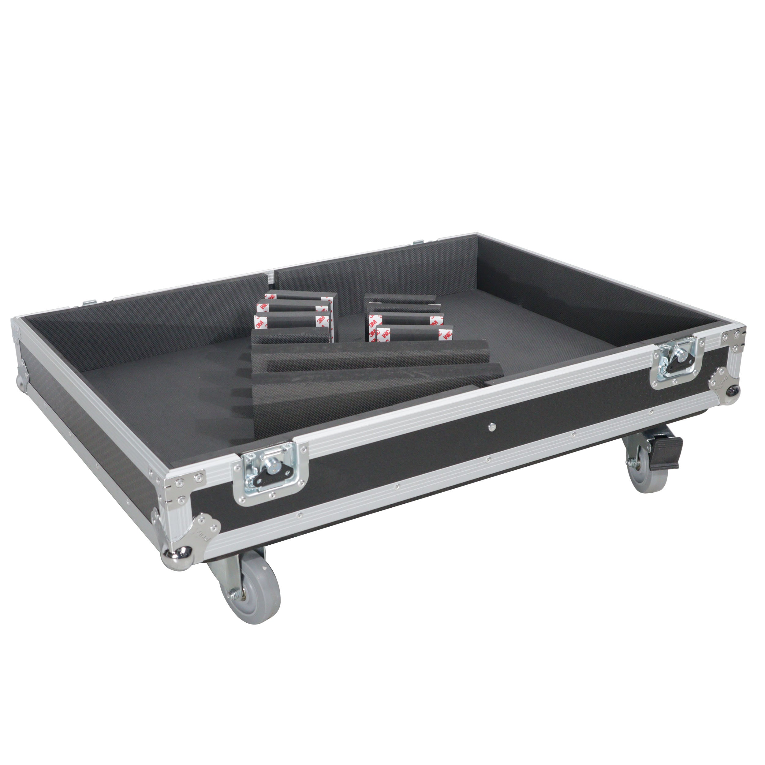 ProX Universal ATA Dual Speaker Flight Case for DAS Vantec-118A, EVENT-115A, BassBoss SV9 and similar size speakers