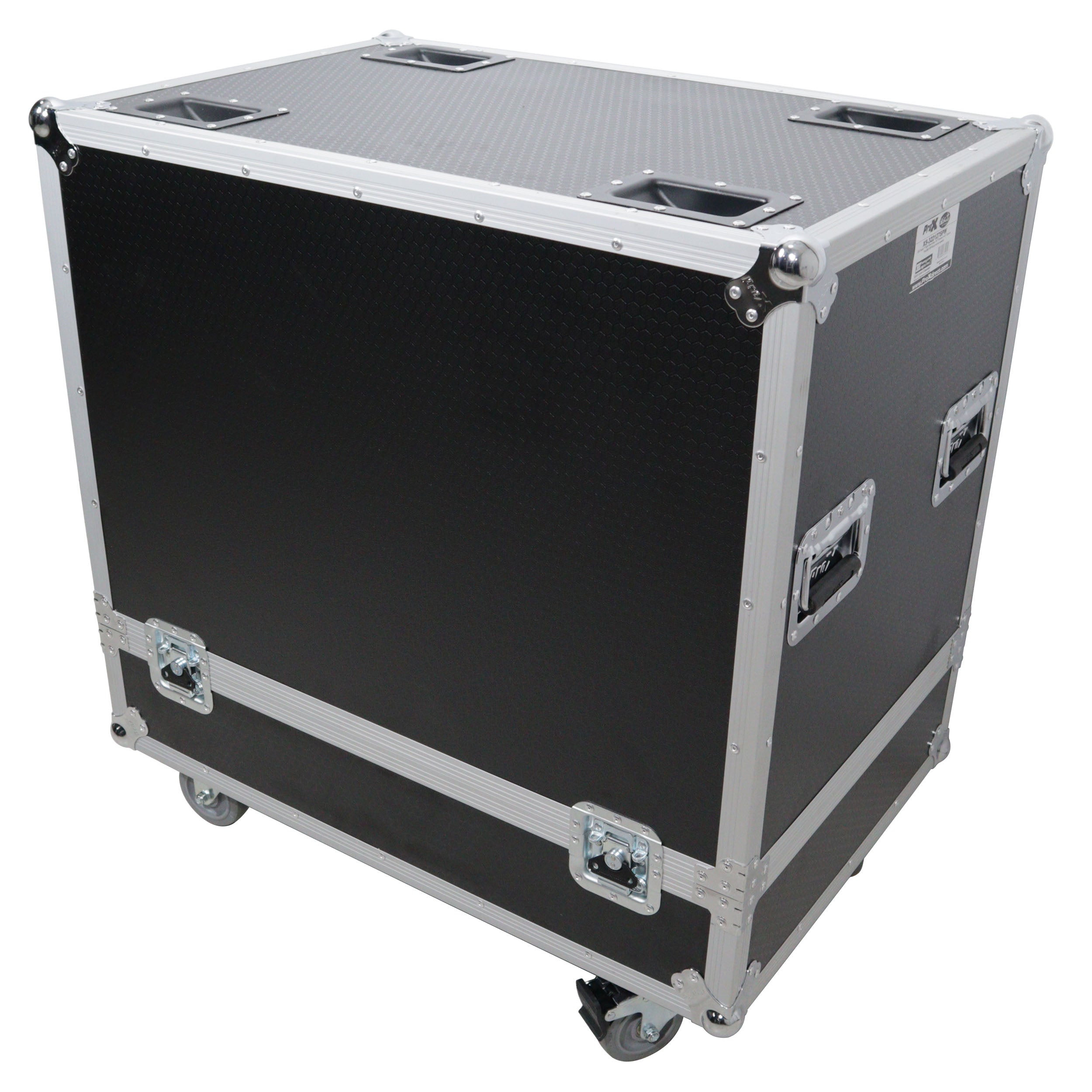 ProX Universal ATA Speaker Flight Case for RCF 6x HDL6A / HDL26A 1x QSC KS118 Speaker and most similar size speakers 32x21x27 in