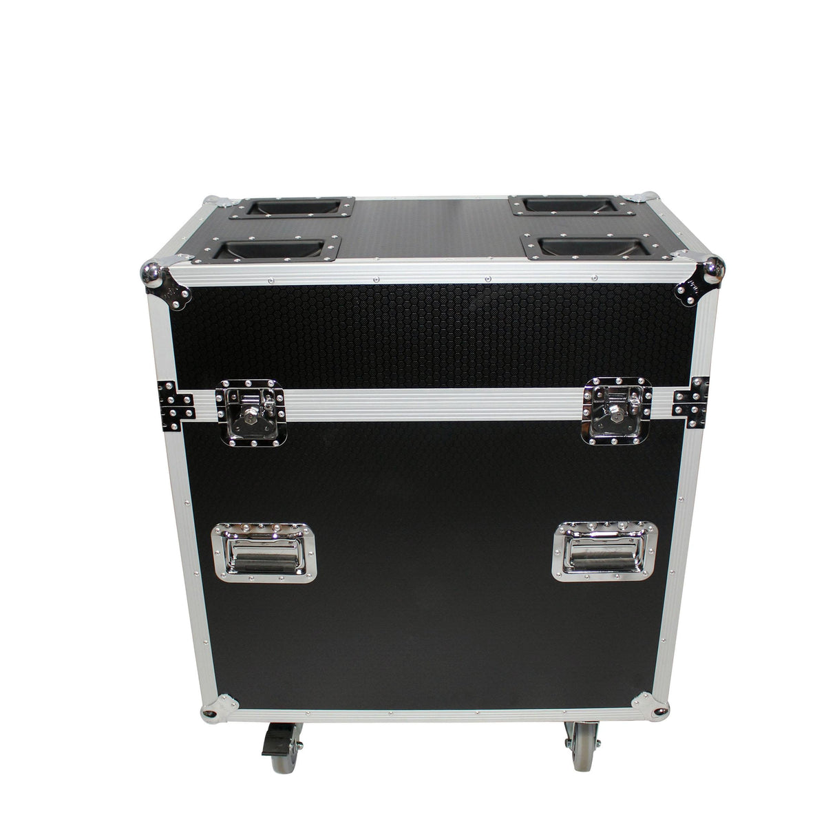 ProX ATA Flight Style Road Case 30" in. Aluminum 8mm F34 F32 F31 Truss Base Plates - Fits 6x.