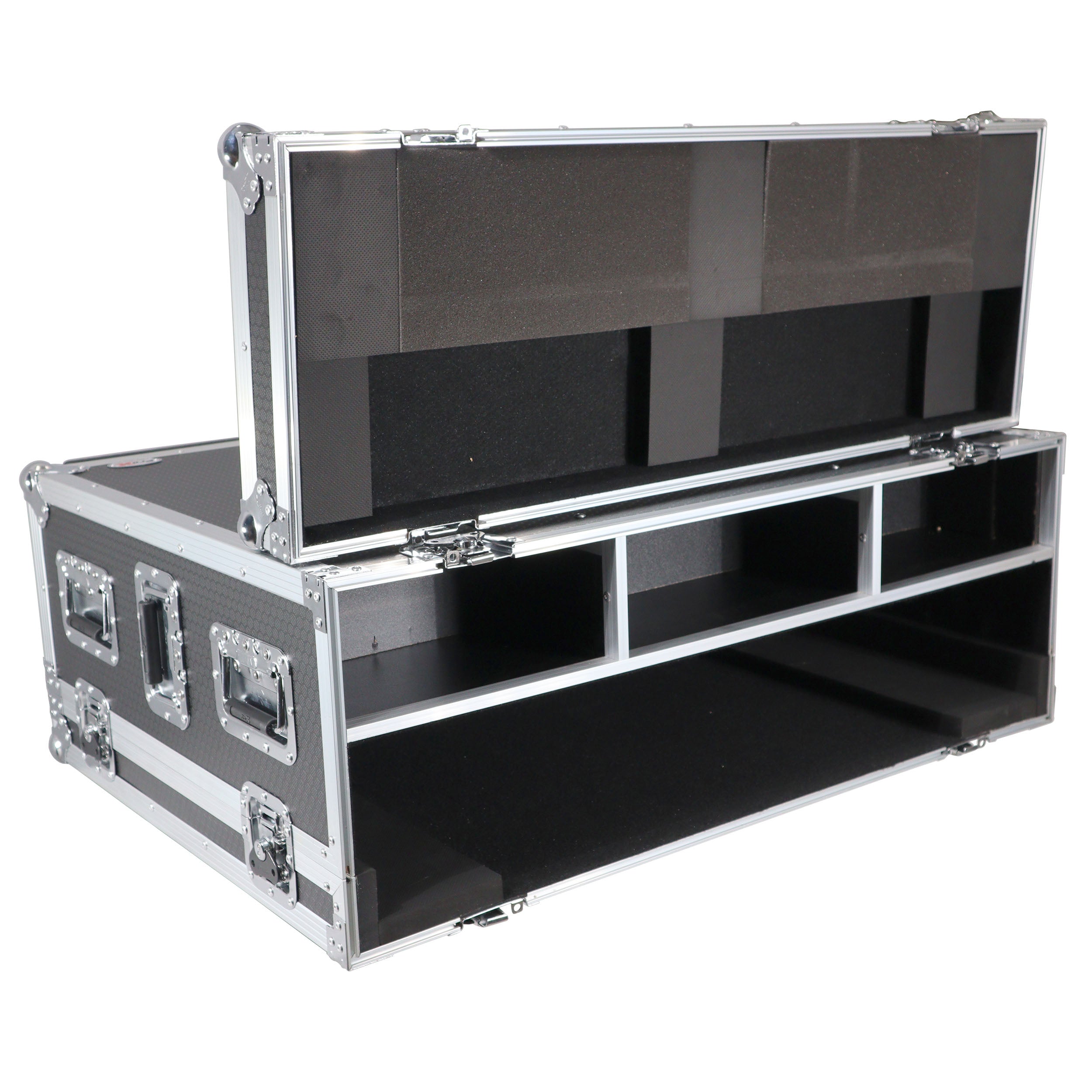 ProX ATA Digital Audio Mixer Flight Case for Allen & Heath AVANTIS Console with Doghouse compartment and Caster wheels