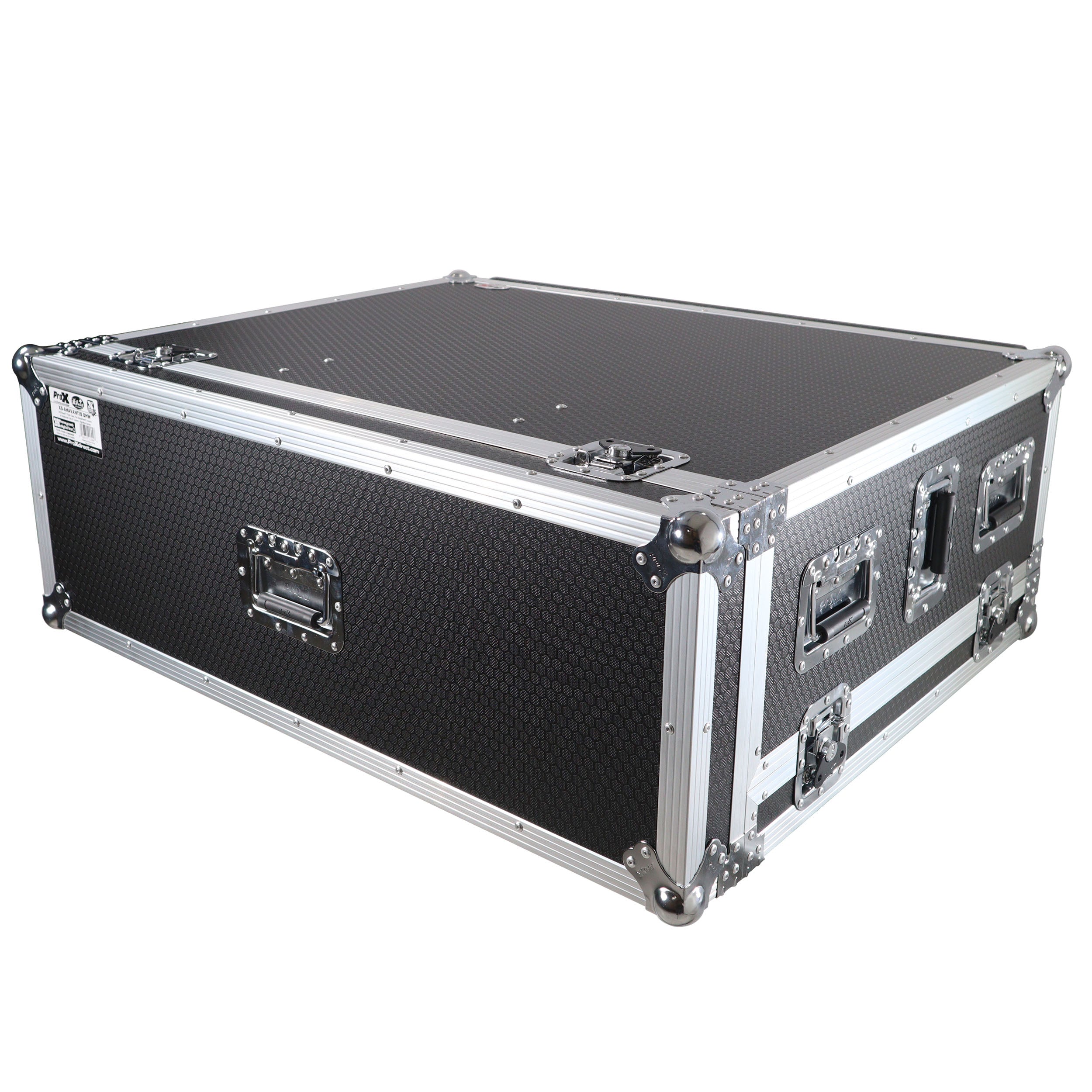 ProX ATA Digital Audio Mixer Flight Case for Allen & Heath AVANTIS Console with Doghouse compartment and Caster wheels