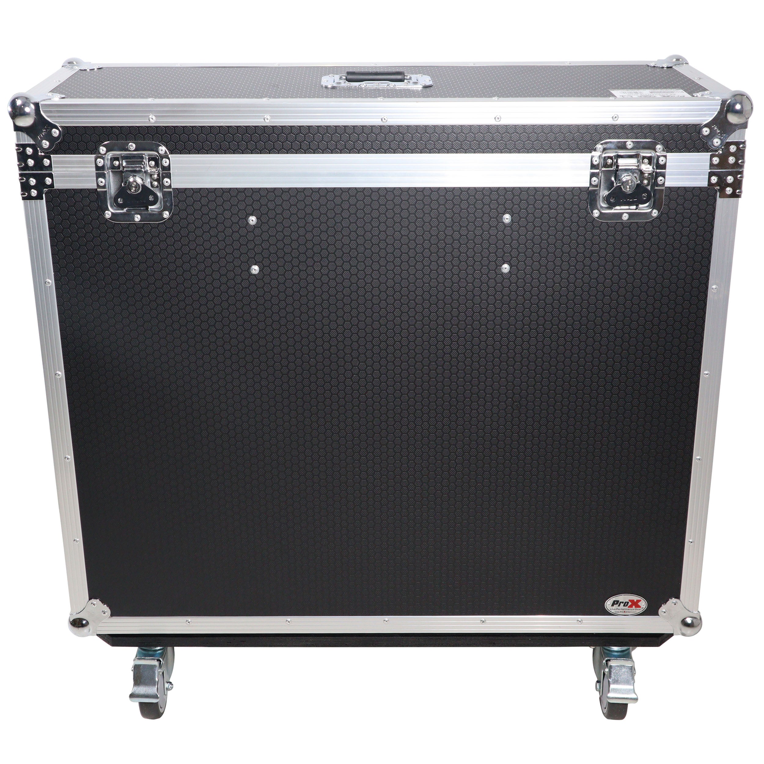 ProX ATA Digital Audio Mixer Flight Case for Allen & Heath AVANTIS Console with Doghouse compartment and Caster wheels