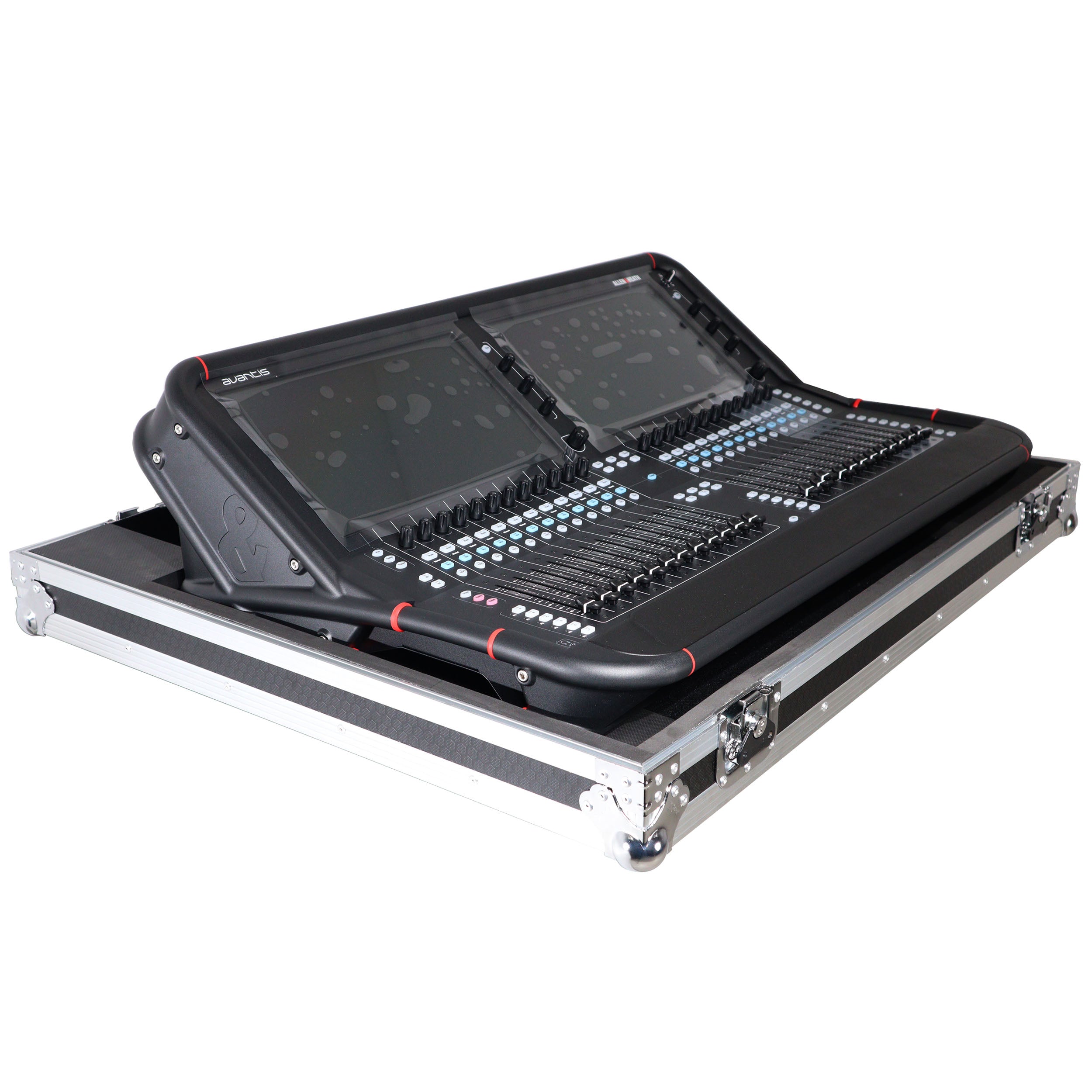 ProX Fits Allen & Heath AVANTIS Digital Mixer Console Flight Case w Low Profile Wheels