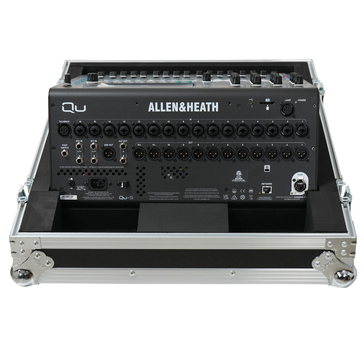 ProX ATA Flight Case for Allen & Heath QU5 Digital Audio Mixer Console.