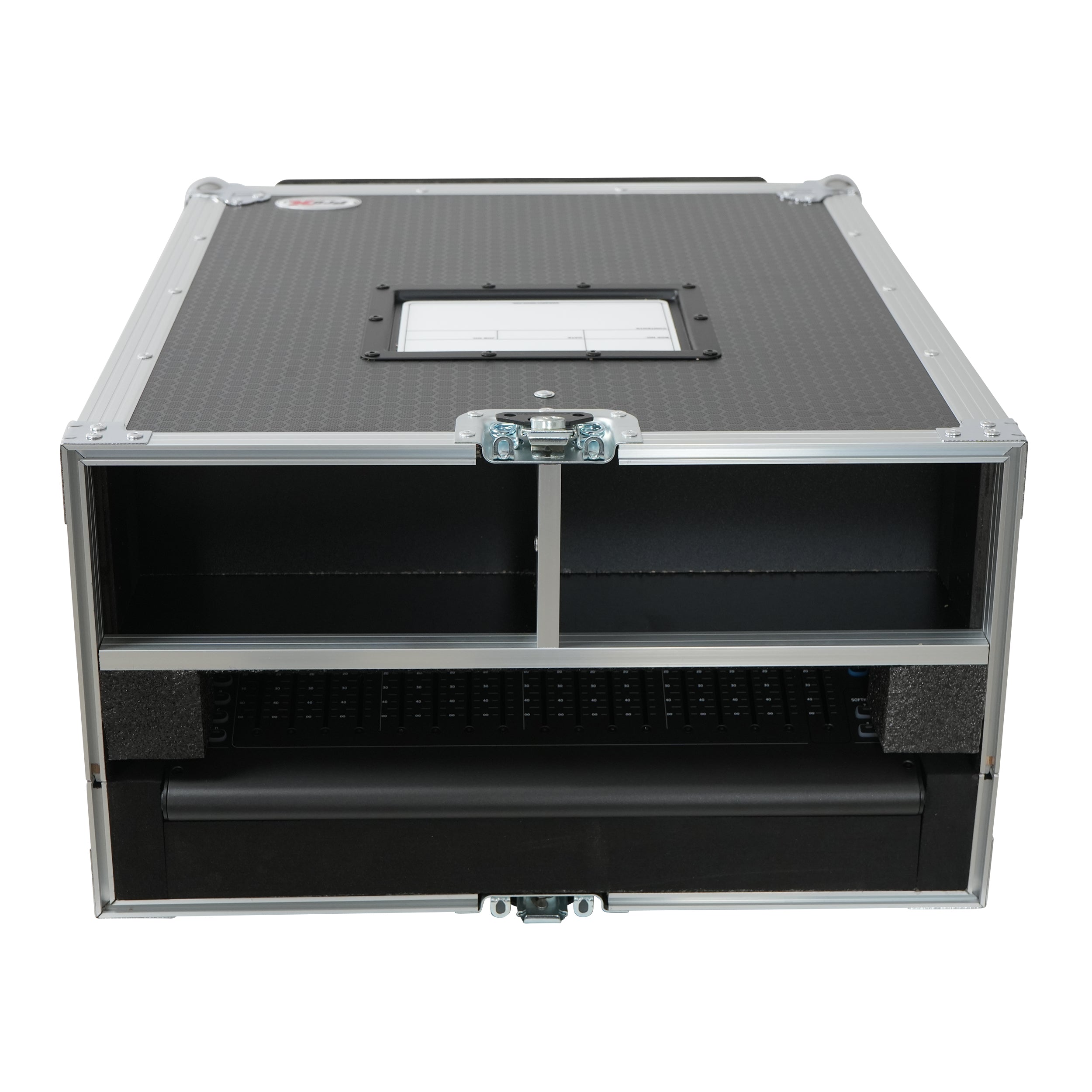 ProX ATA Digital Audio Mixer Flight Case for Allen & Heath QU5 Console with Doghouse compartment and 4x Caster wheels