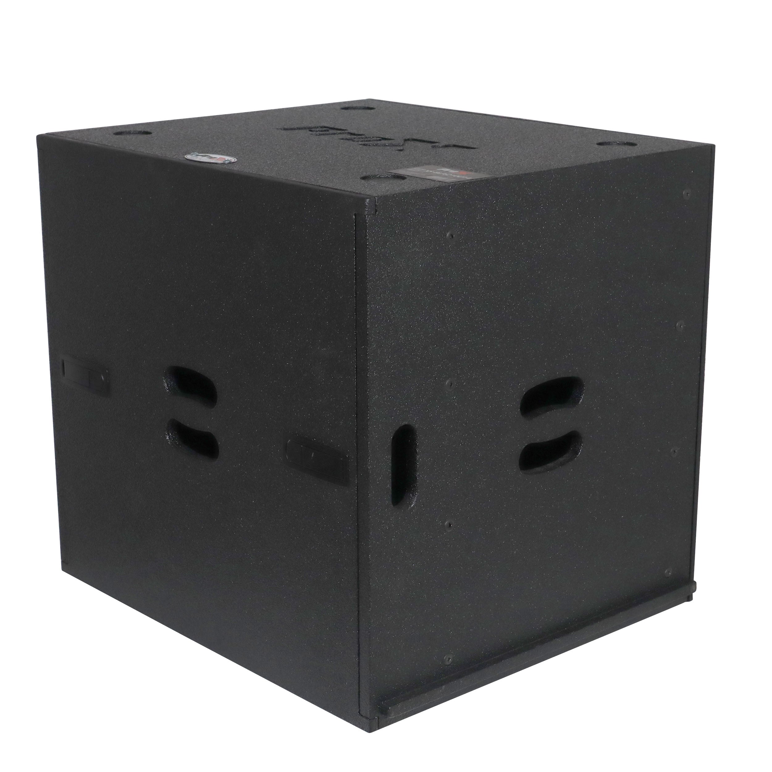 ProX 10U Rack Case 14" Deep Vertical Amp Rack Polyurea Coated BLAQ Series