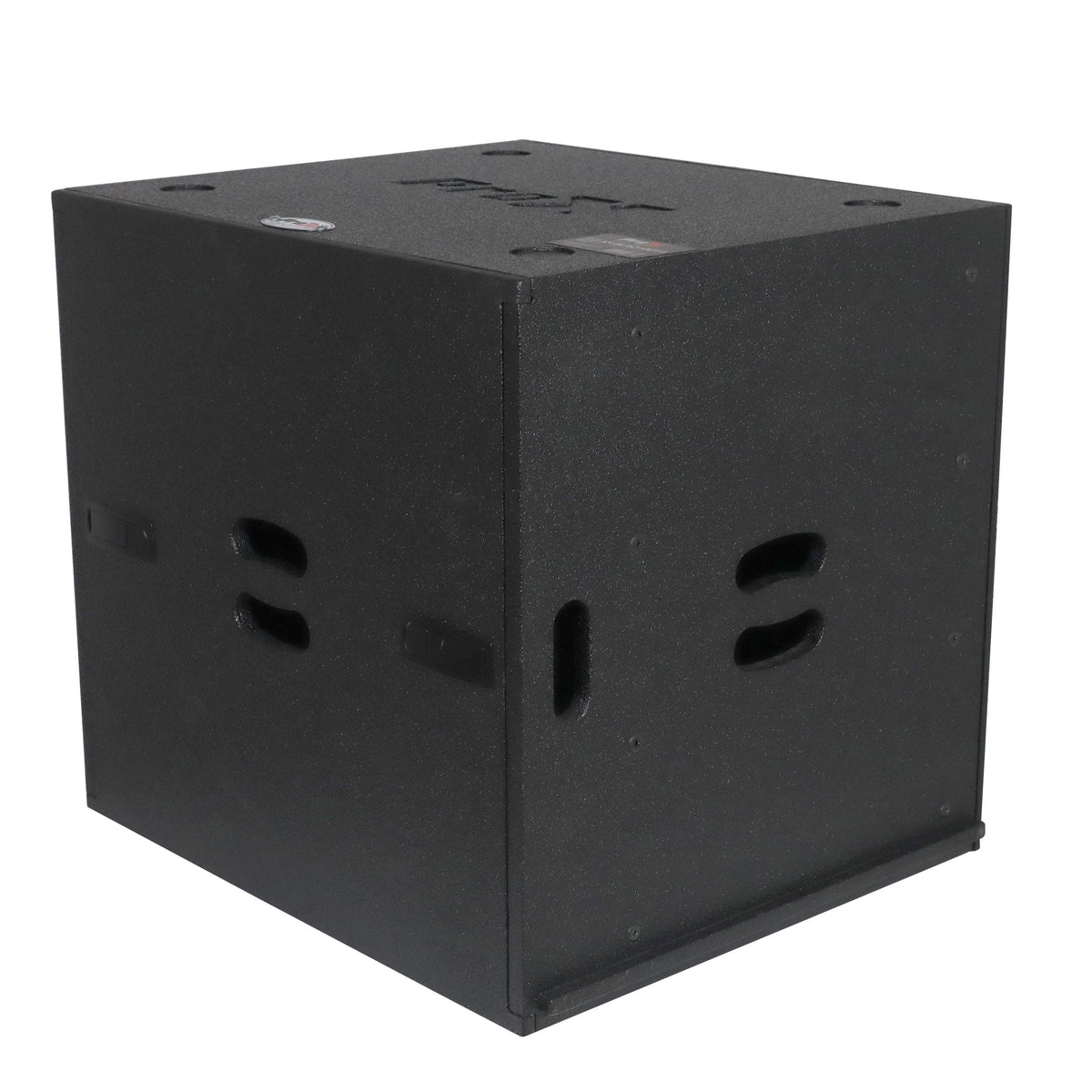 ProX 10U Rack Case 14" Deep Vertical Amp Rack Polyurea Coated BLAQ Series.