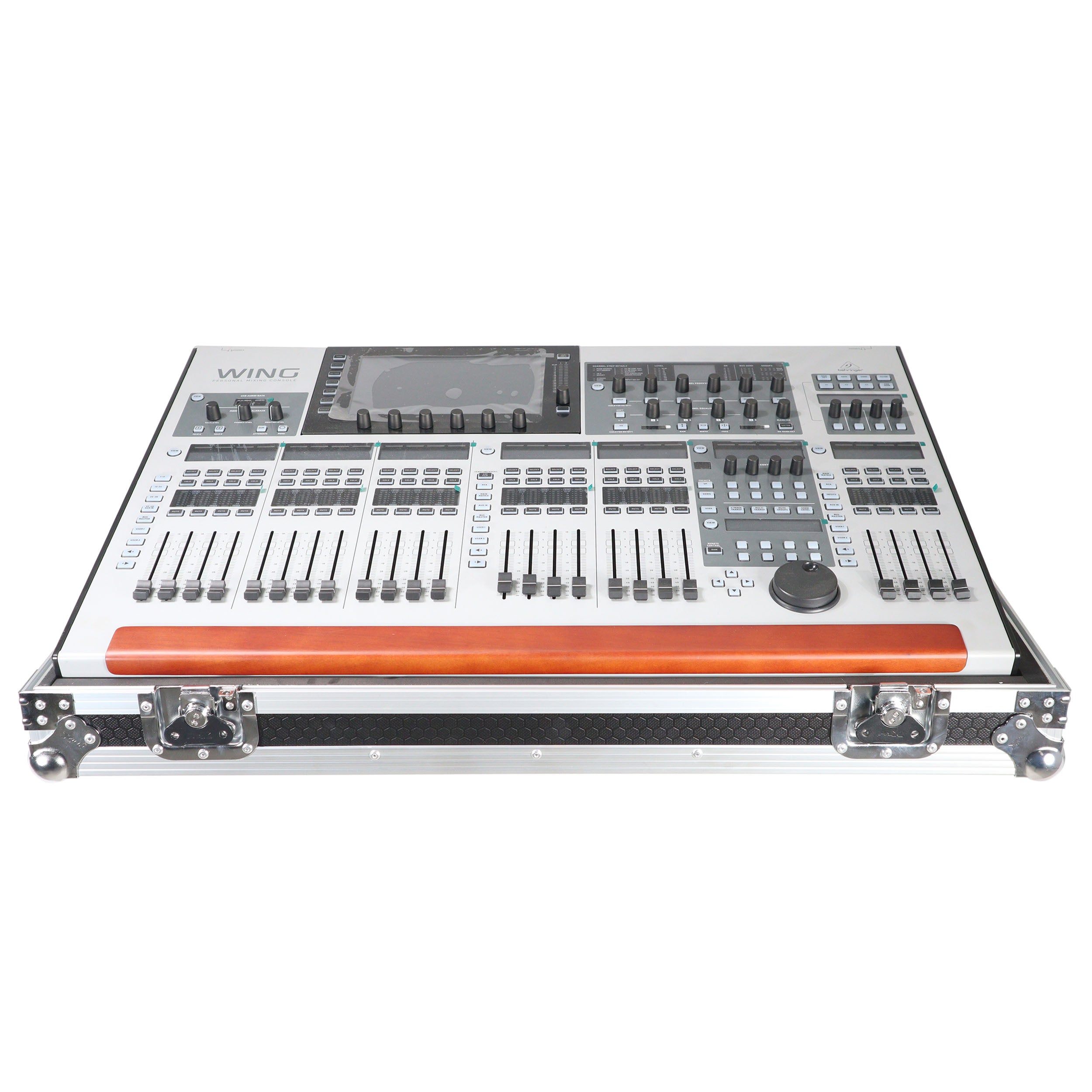 ProX Fits Behringer Wing Digital Mixer Console Flight Case w Low Profile Wheels