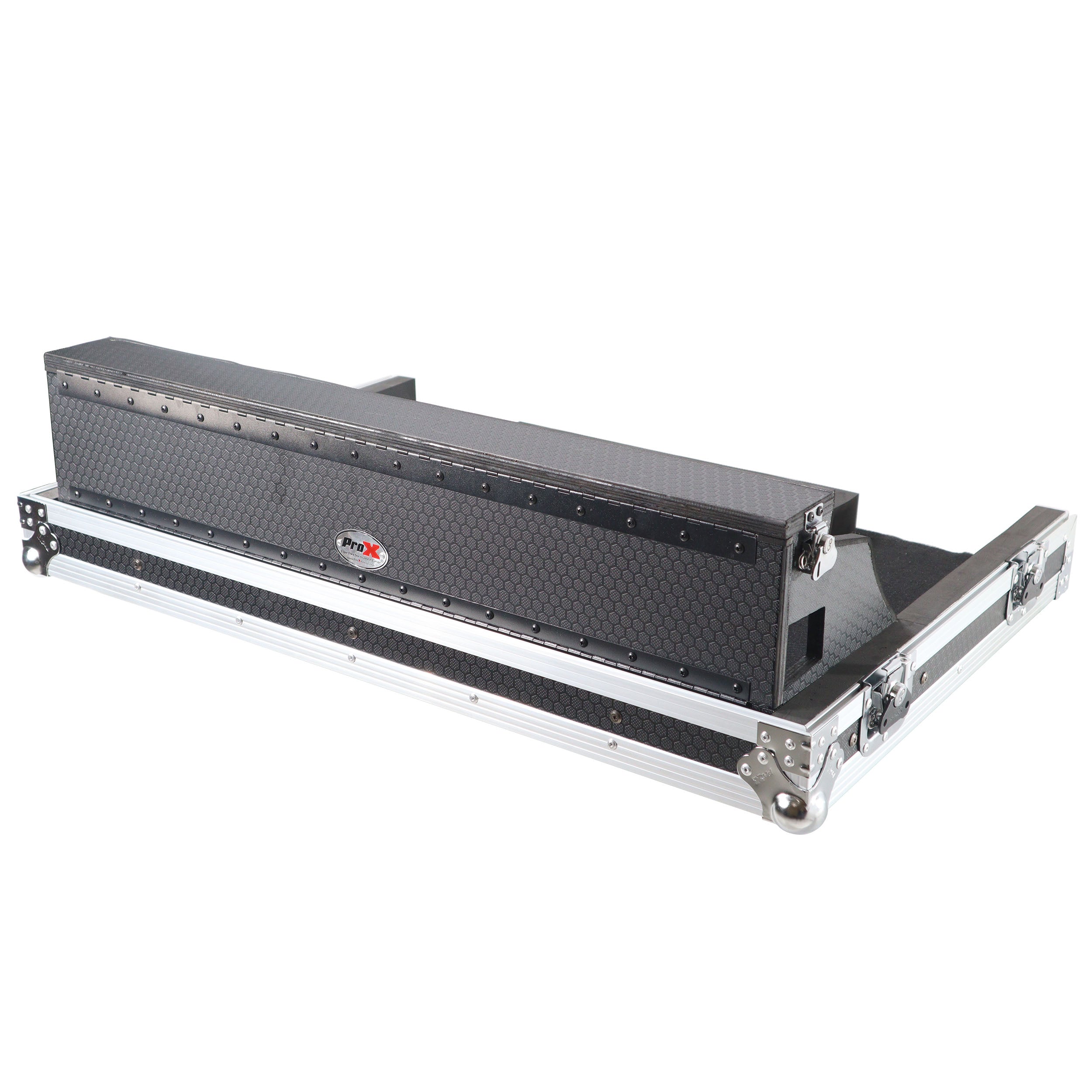 ProX ATA Digital Audio Mixer Flight Case for Behringer WING Console with Doghouse compartment and Caster wheels