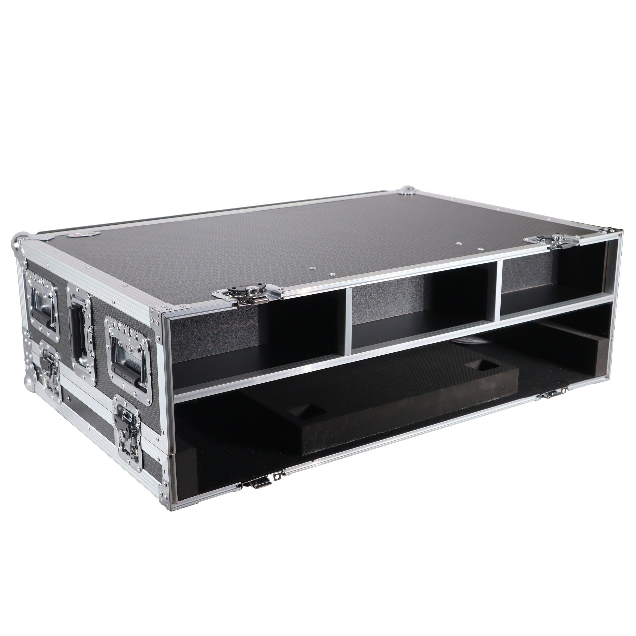 ProX ATA Digital Audio Mixer Flight Case for Behringer WING Console with Doghouse compartment and Caster wheels