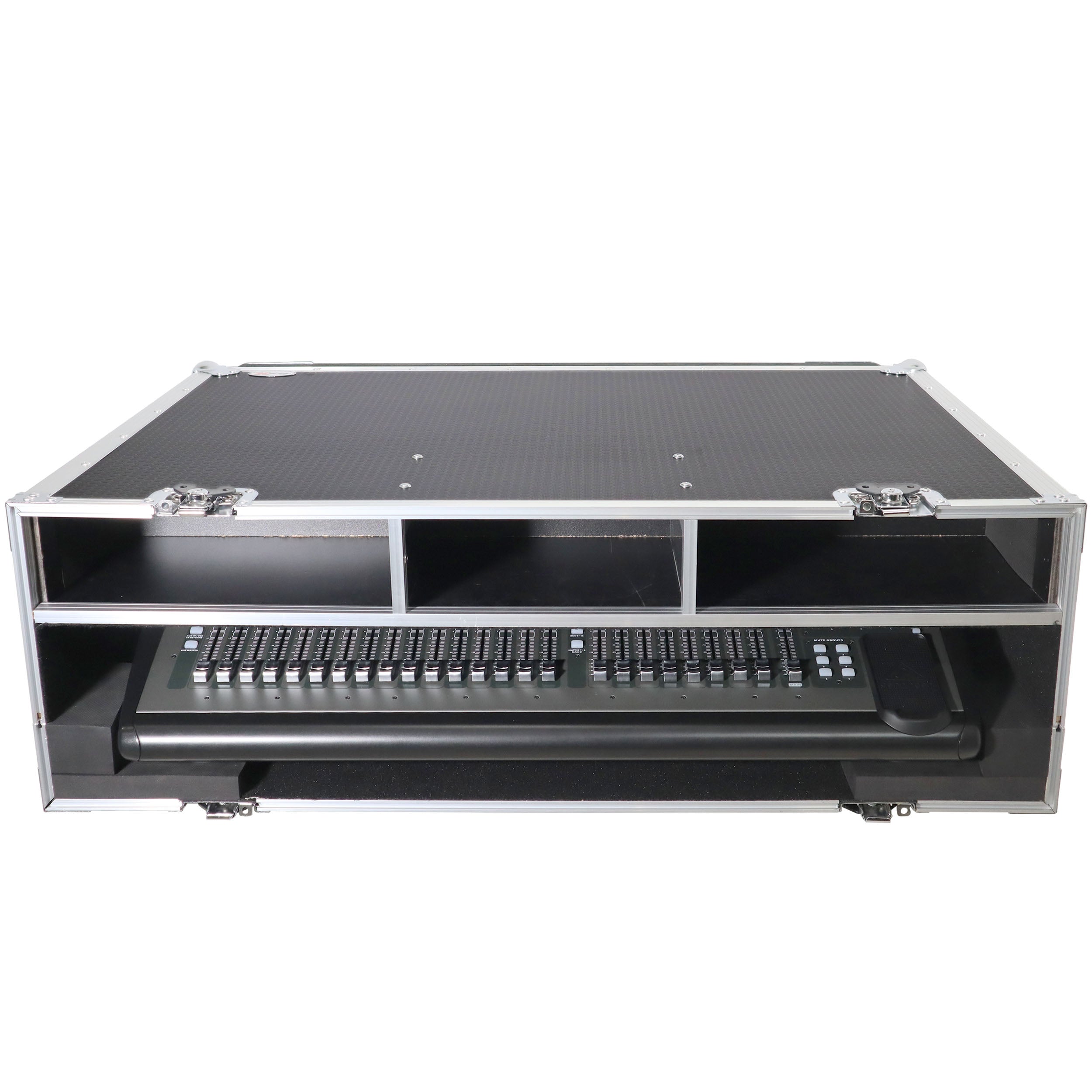 ProX ATA Digital Audio Mixer Flight Case for Behringer X32 Console with Doghouse compartment and Caster wheels