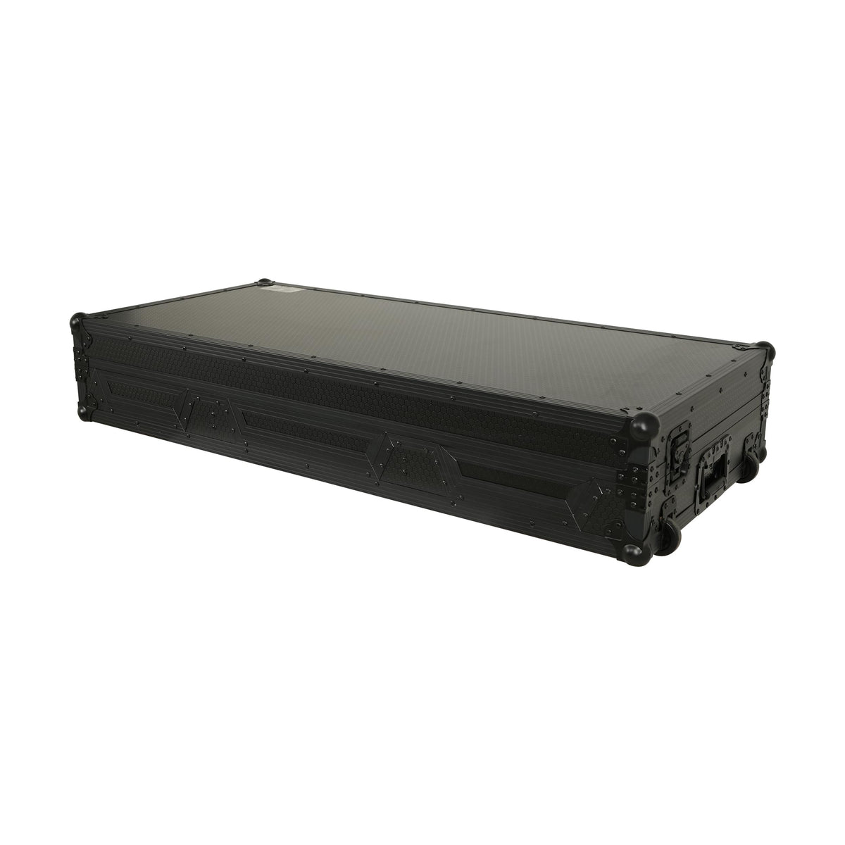 ProX Fits 2x Pioneer CDJ 3000X Case / Pioneer DJM V10 / A9 Mixer All Black and Low profile Wheels.