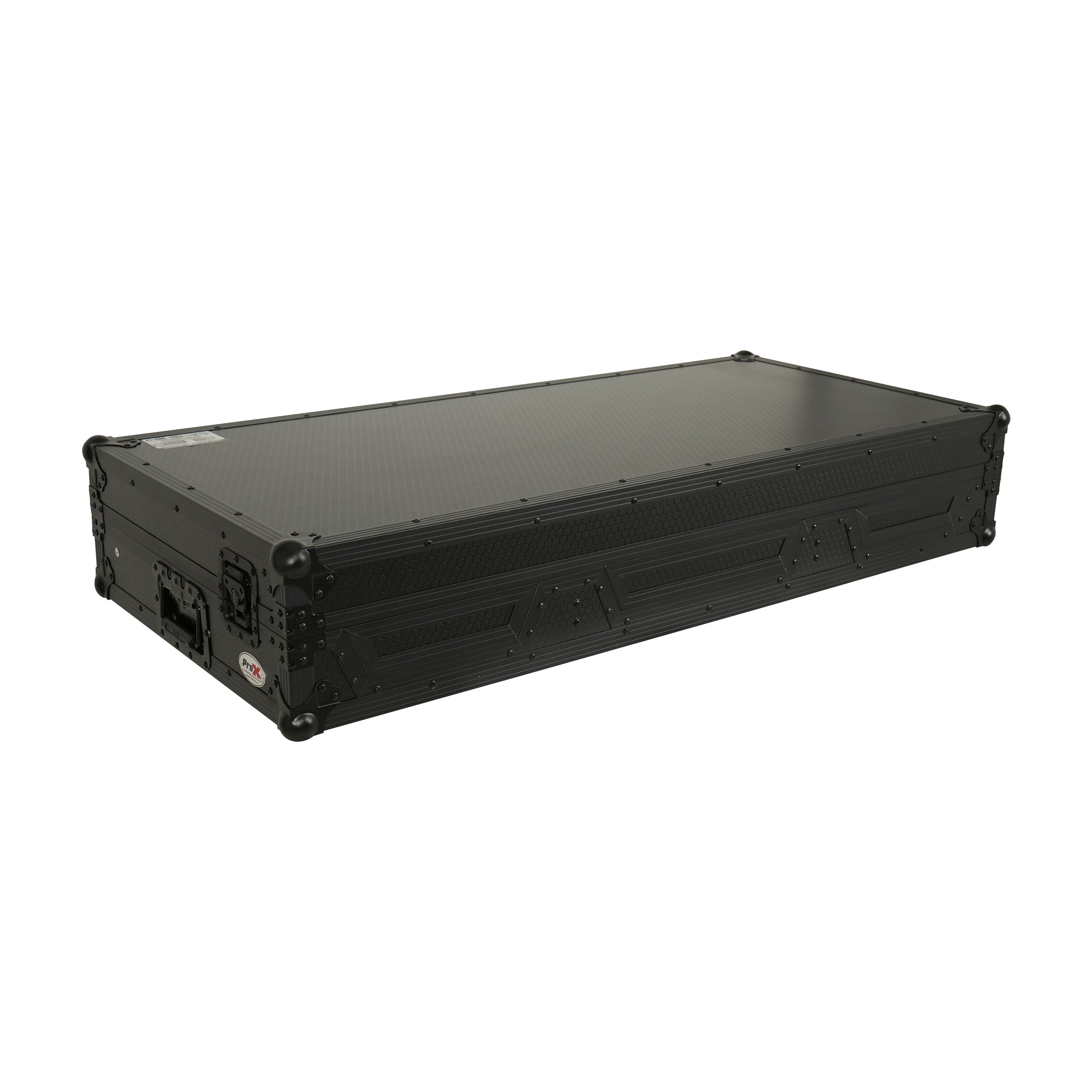 ProX Fits 2x Pioneer CDJ 3000X Case / Pioneer DJM V10 / A9 Mixer All Black and Low profile Wheels