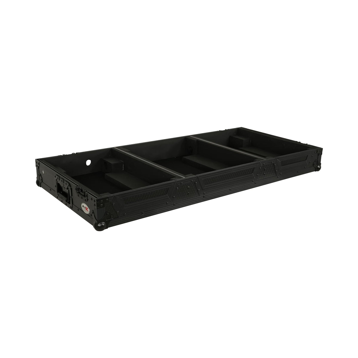 ProX Fits 2x Pioneer CDJ 3000X Case / Pioneer DJM V10 / A9 Mixer All Black and Low profile Wheels.