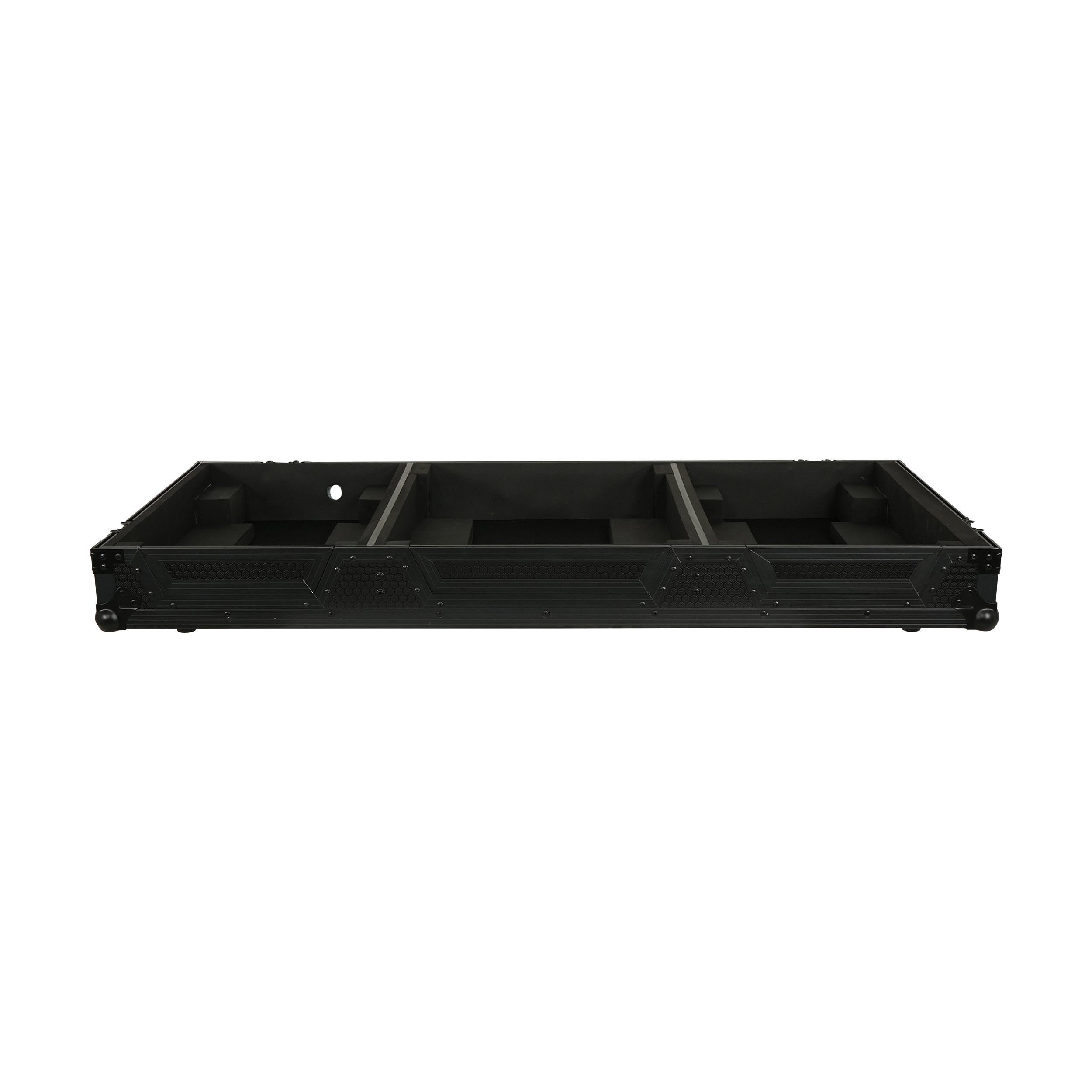 ProX Fits 2x Pioneer CDJ 3000X Case / Pioneer DJM V10 / A9 Mixer All Black and Low profile Wheels
