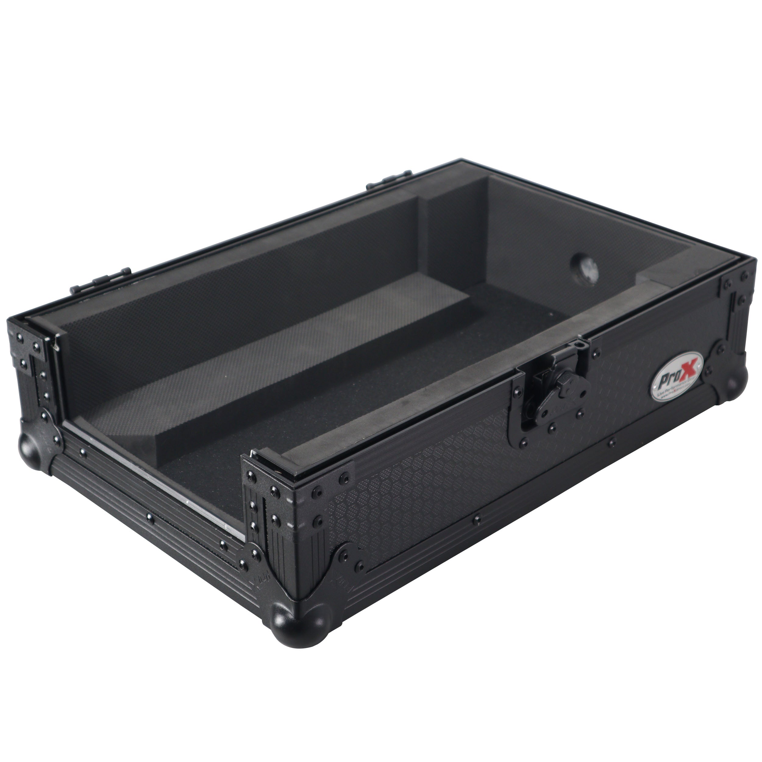 ProX ATA Flight Style Road Case for Pioneer DJM-S7 DJ Mixer - Black Finish.