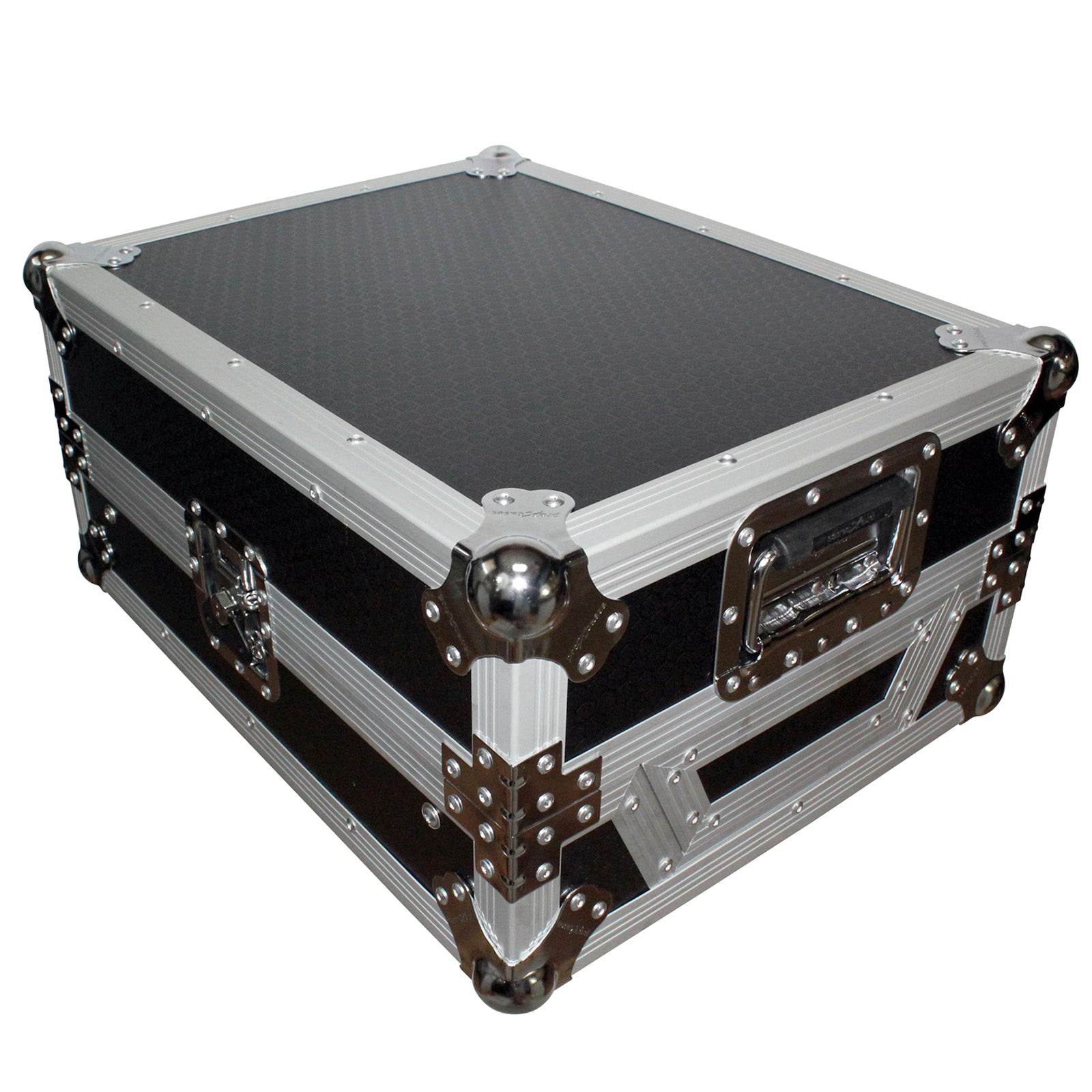 ProX Mixer ATA Flight Hard Case for Large Format 12" Universal DJ Mixer with Laptop Shelf
