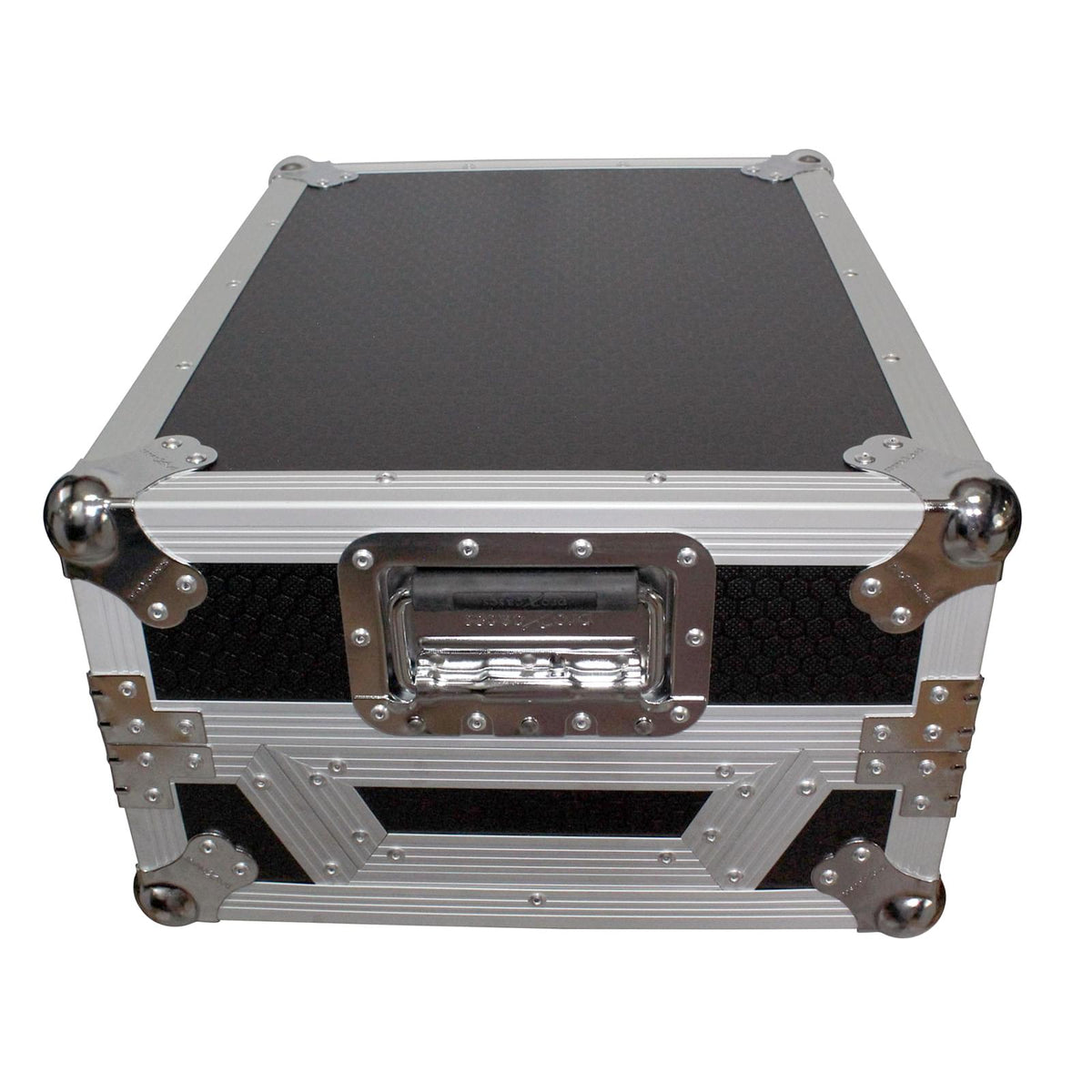 ProX Mixer ATA Flight Hard Case for Large Format 12" Universal DJ Mixer with Laptop Shelf.