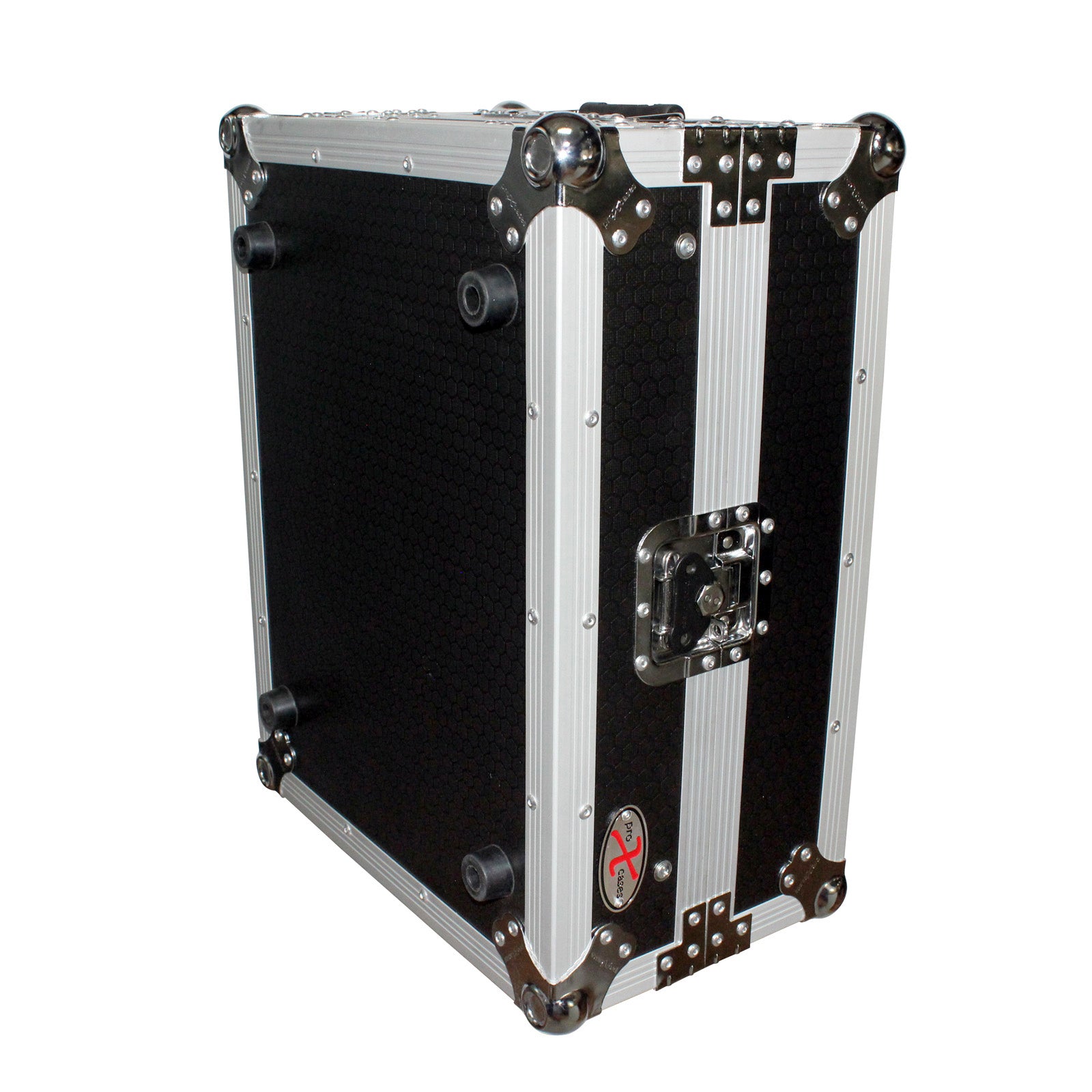 ProX Mixer ATA Flight Hard Case for Large Format 12" Universal DJ Mixer with Laptop Shelf