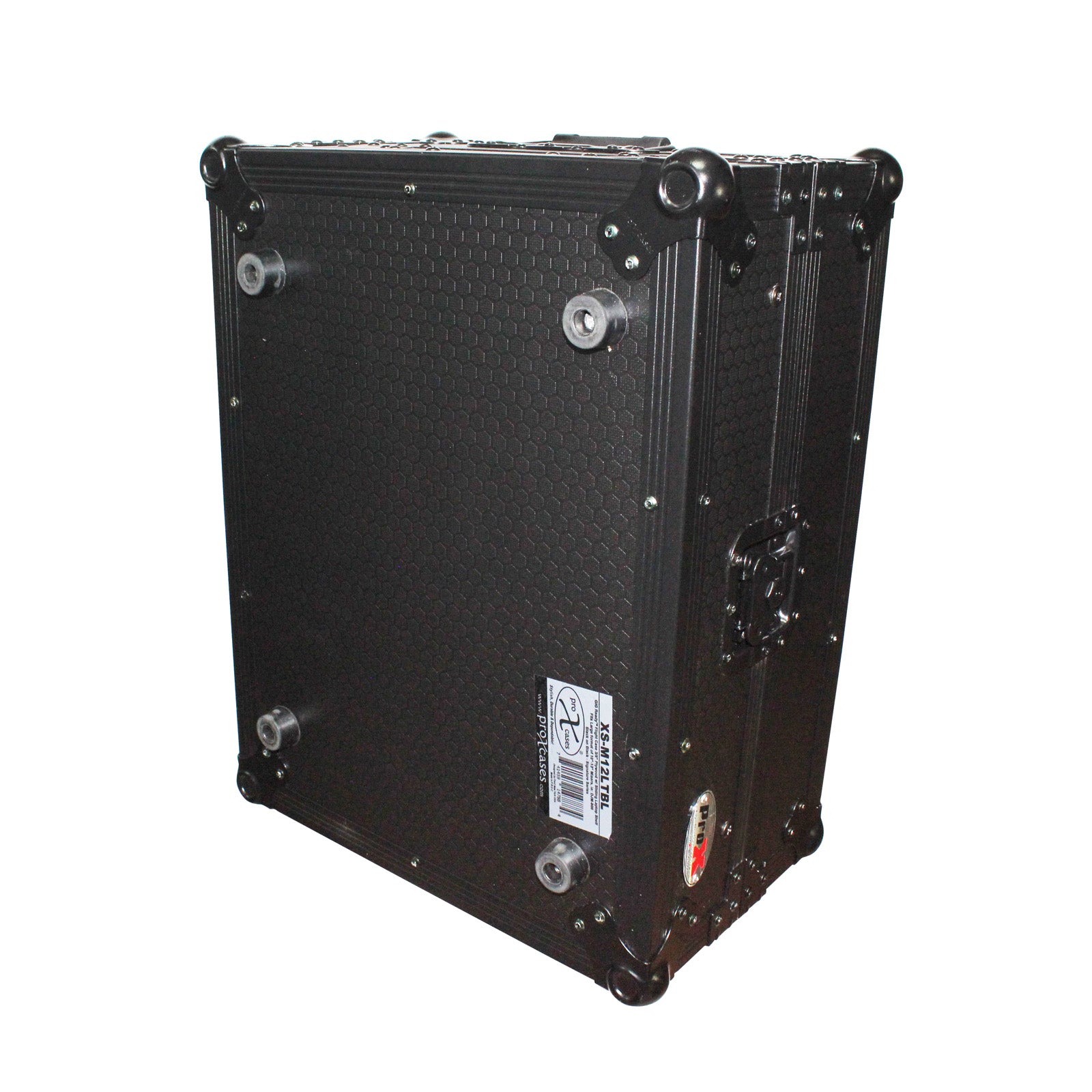 ProX Flight Case for Pioneer DJM-S9 & DJM-S7 Mixer with Sliding Laptop Shelf Black on Black