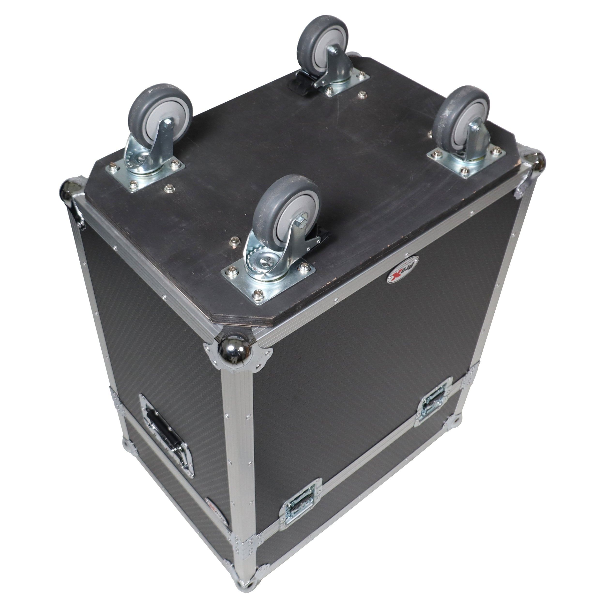 ProX Moving Head Lighting Road Case for ADJ Vizi Beam 12RX Fits 2 Units with 4" Casters