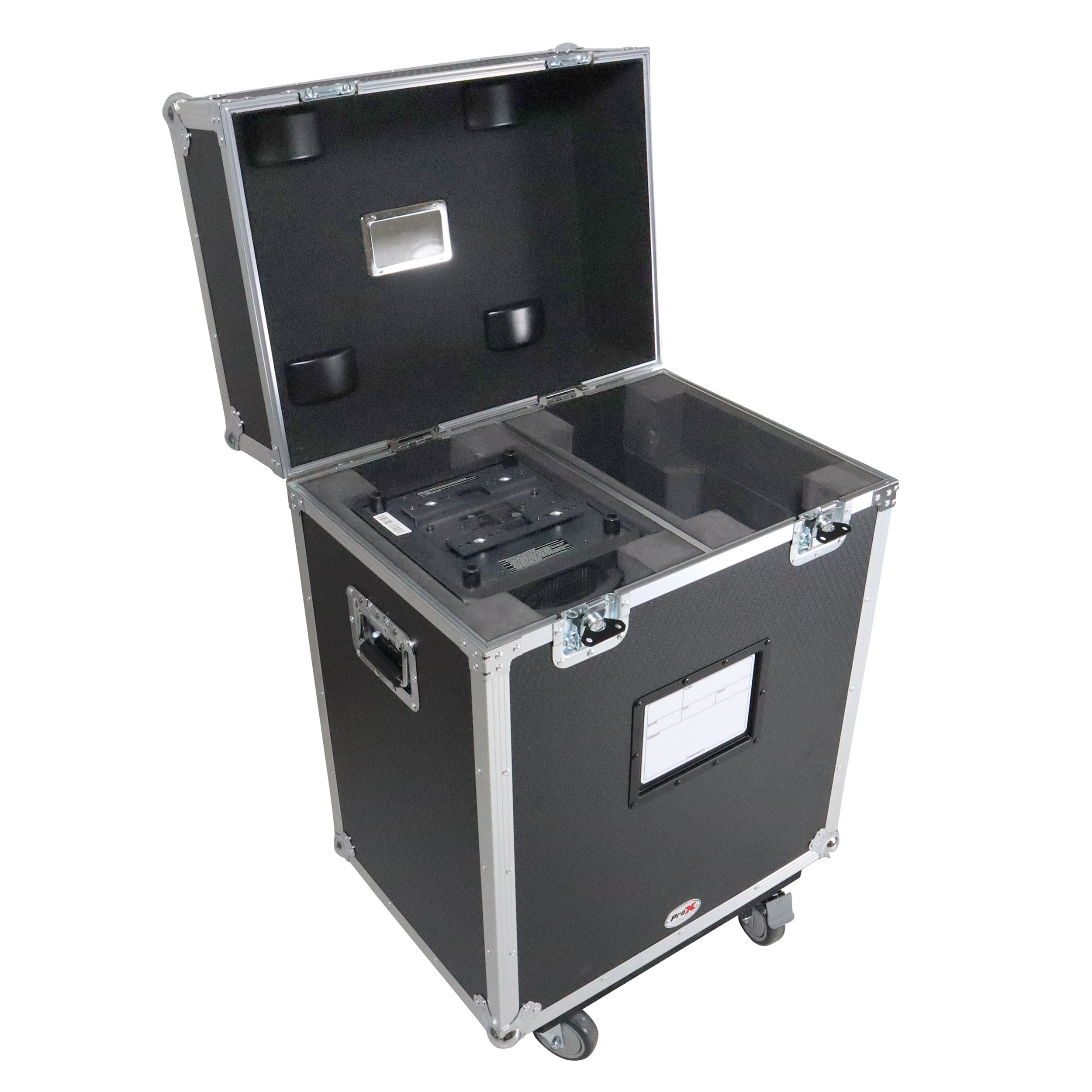 ProX Moving Head Lighting Road Case for 2x ADJ Vizi Beam CMY, Hydro Beam x12, 12RX, Chauvet 251SR
