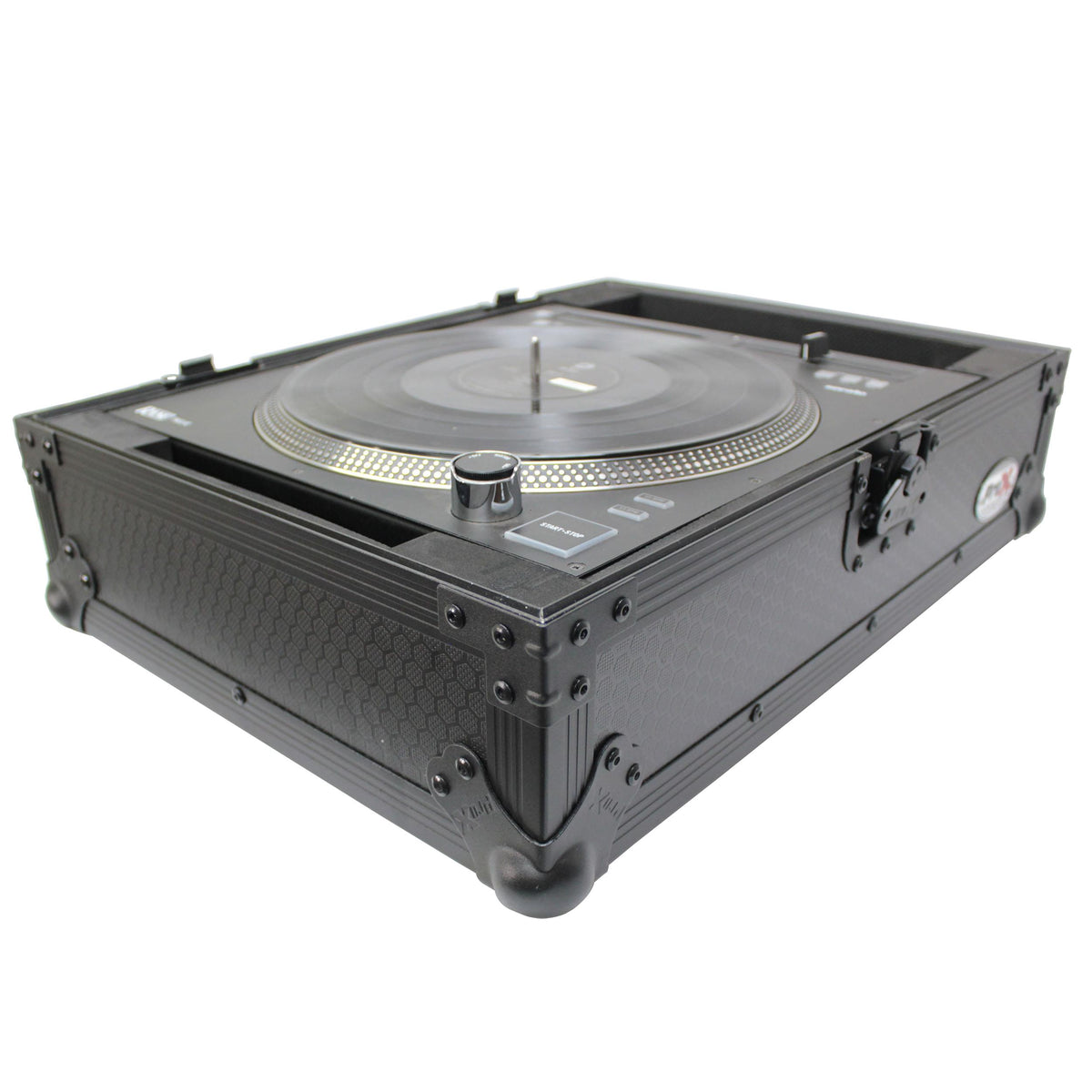 ProX Flight Case for Rane 12 Motorized DJ Control System | Black on Black.