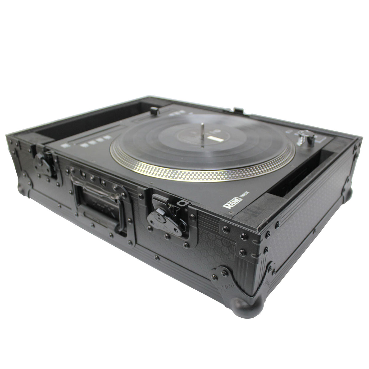 ProX Flight Case for Rane 12 Motorized DJ Control System | Black on Black.